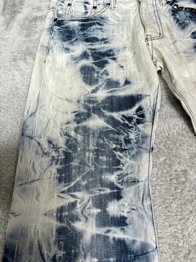 semanticdesign Semantic Design Stud Bleachwash Denim S0335 Size US 30 / EU 46 - 6 Thumbnail