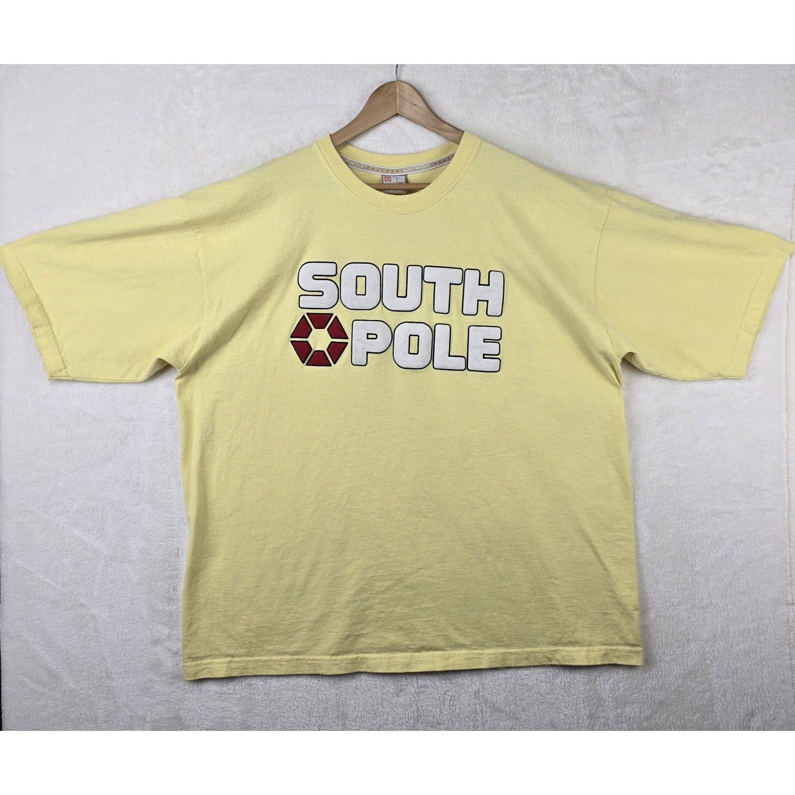 Southpole Vintage Southpole Spell Out Yellow Shirt Baggy Size XXL Y2K Size US XXL / EU 58 / 5 - 2 Thumbnail