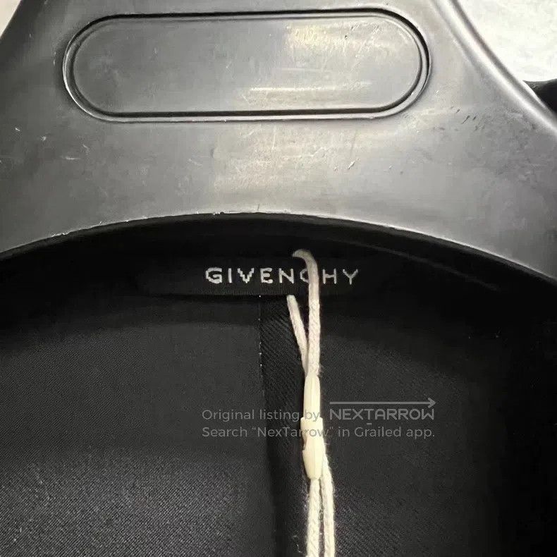 Givenchy Givenchy Black Stitched Detail Sword Collar Single-breaste Size US S / EU 44-46 / 1 - 6 Thumbnail