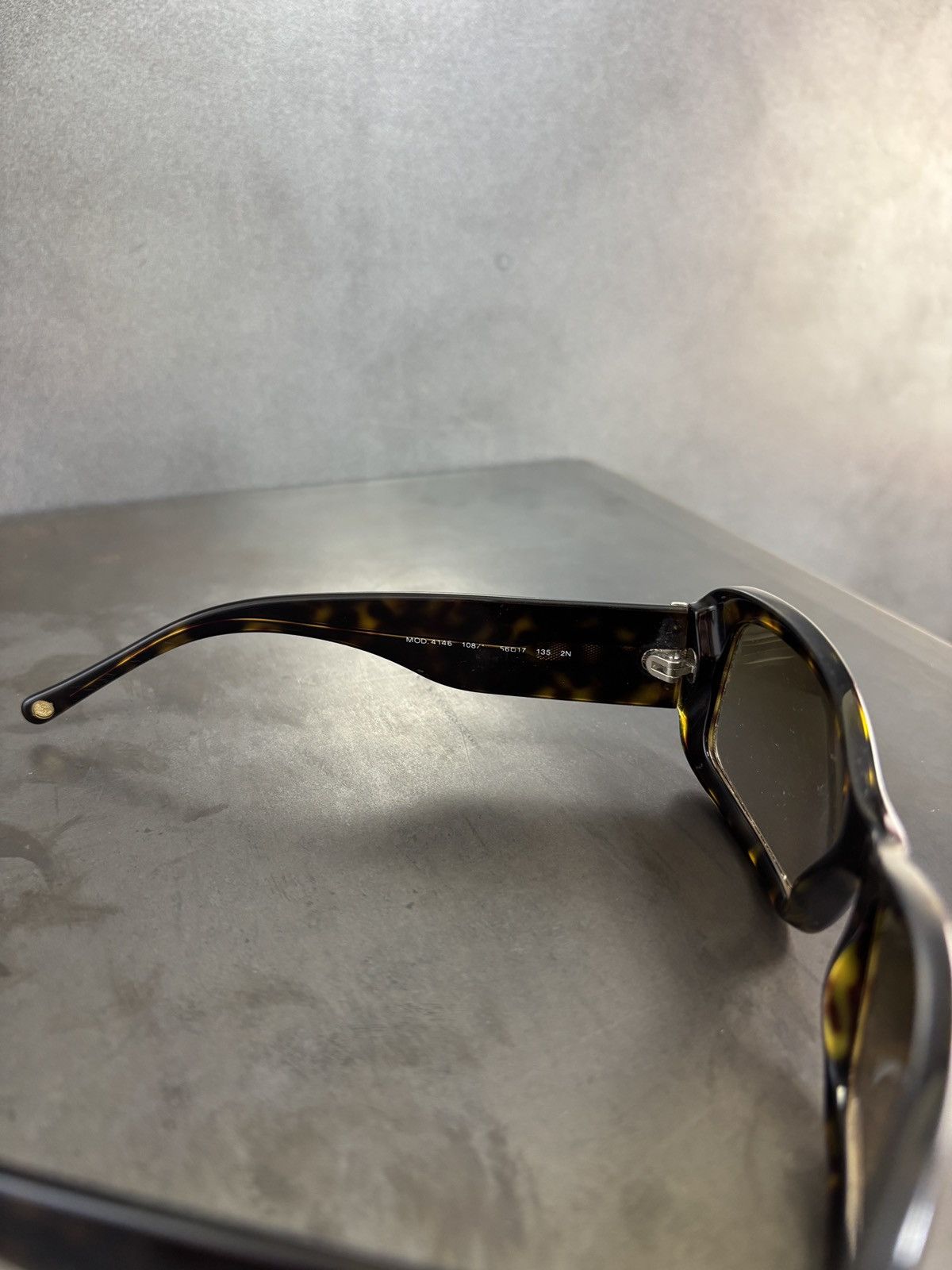Versace × Vintage 2000s Versace Sunglasses Vintage Versace Mod. 4146 Tortoise Size ONE SIZE - 11 Thumbnail