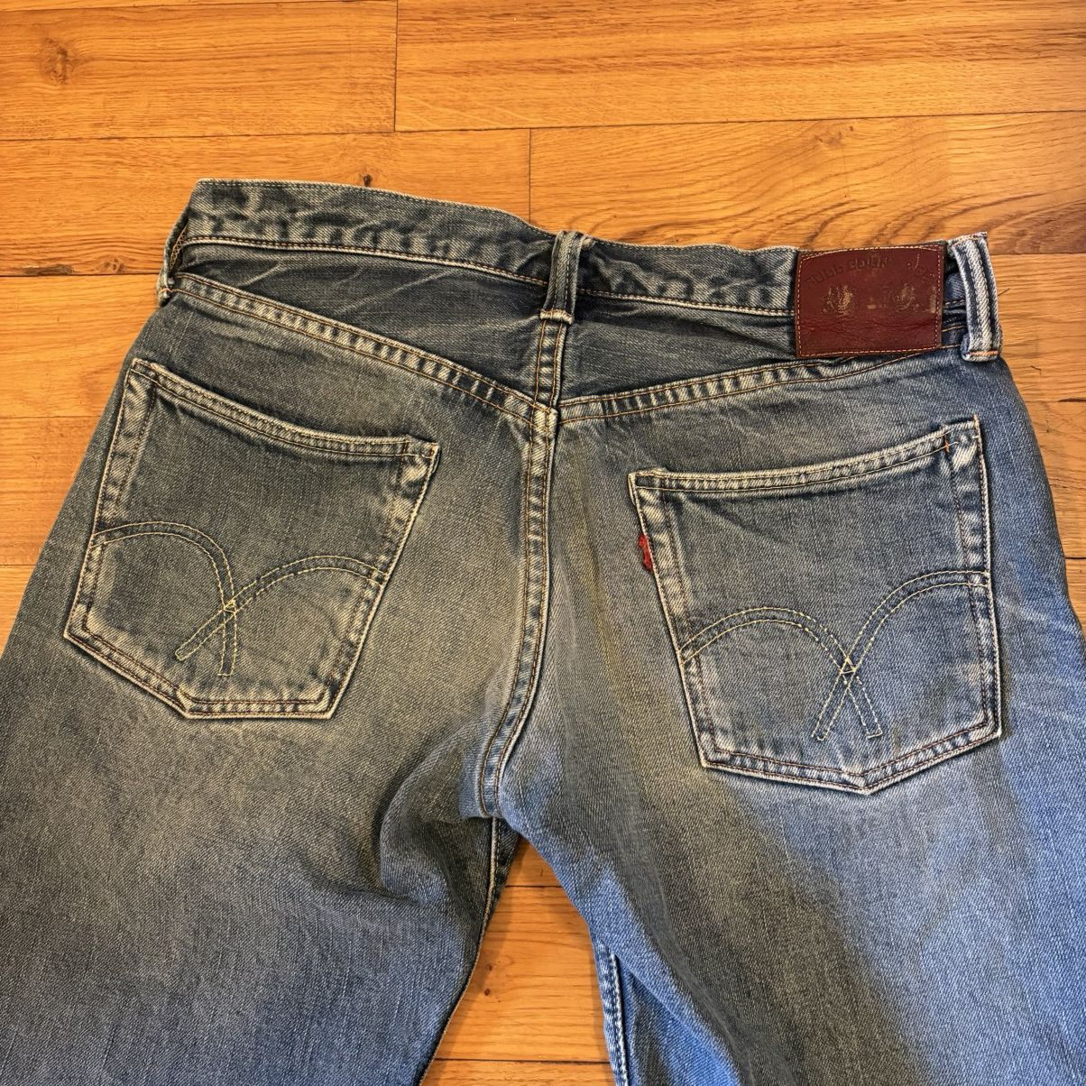 Full Count & Co. Fullcount 1101-15 Selvedge Denim 30 x 30 Size US 30 / EU 46 - 5 Thumbnail