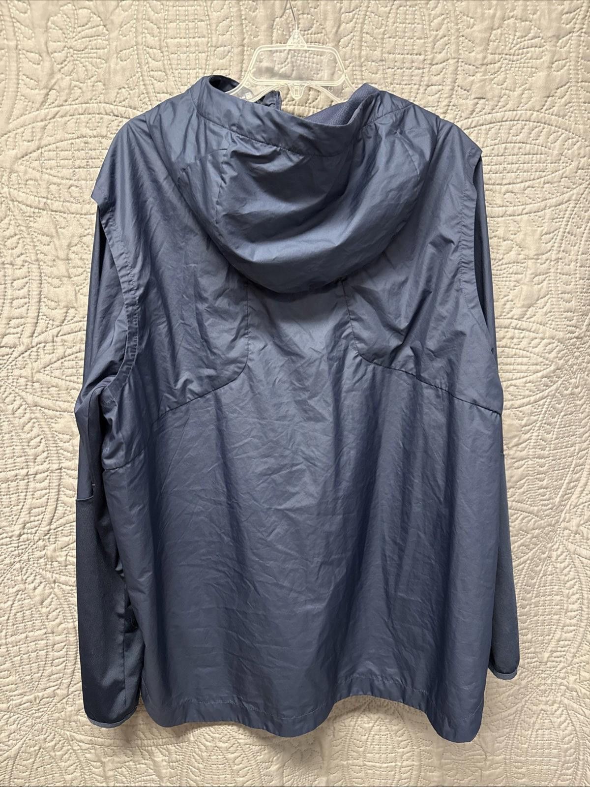 Nike Nike Lakes High School Football 1/2 Zip Windbreaker Jacket Size US XL / EU 56 / 4 - 3 Thumbnail