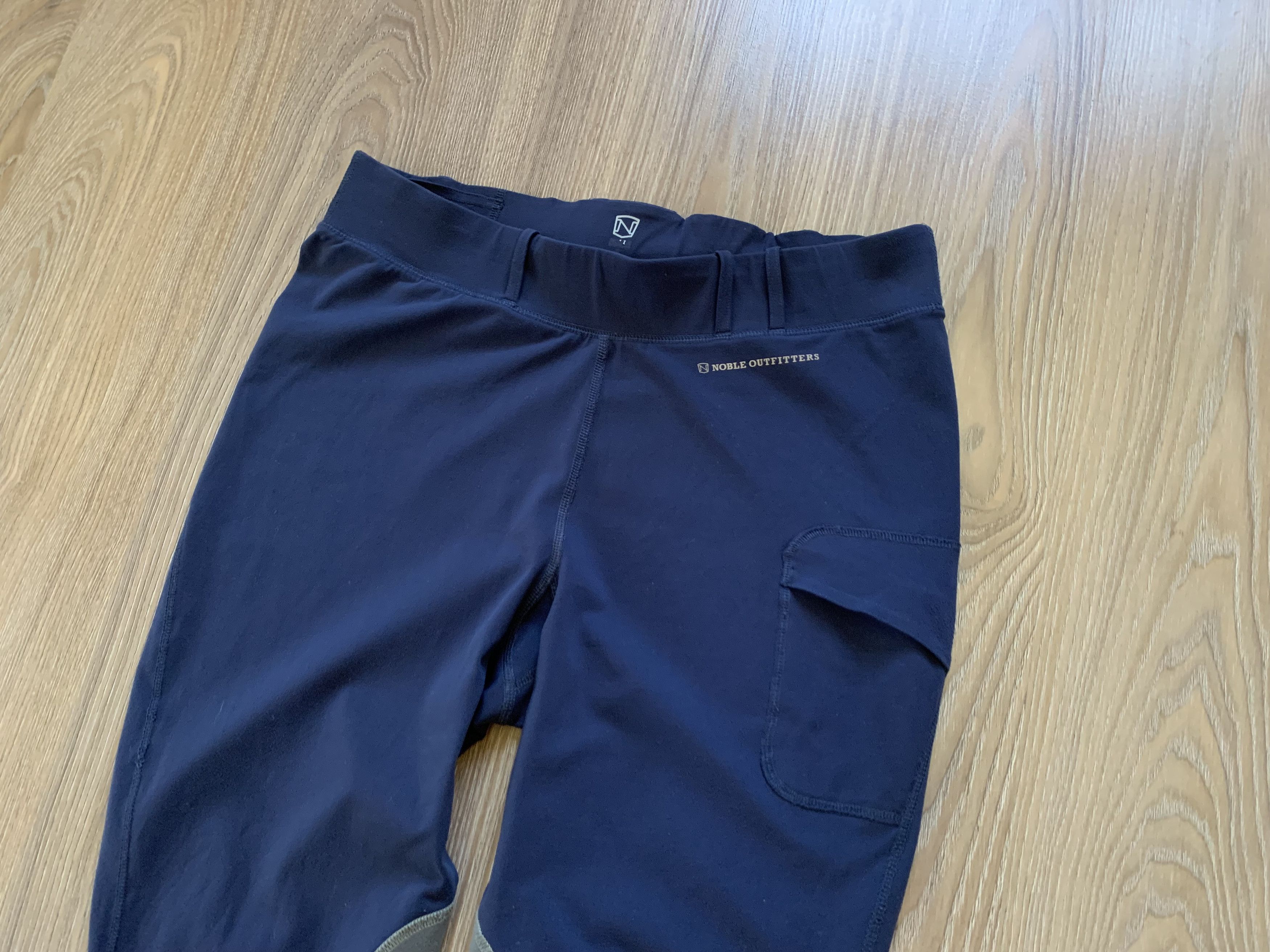 Other Noble Outfitters Riding Tights Navy Equestrian Pants Size 32" / US 10 / IT 46 - 4 Thumbnail