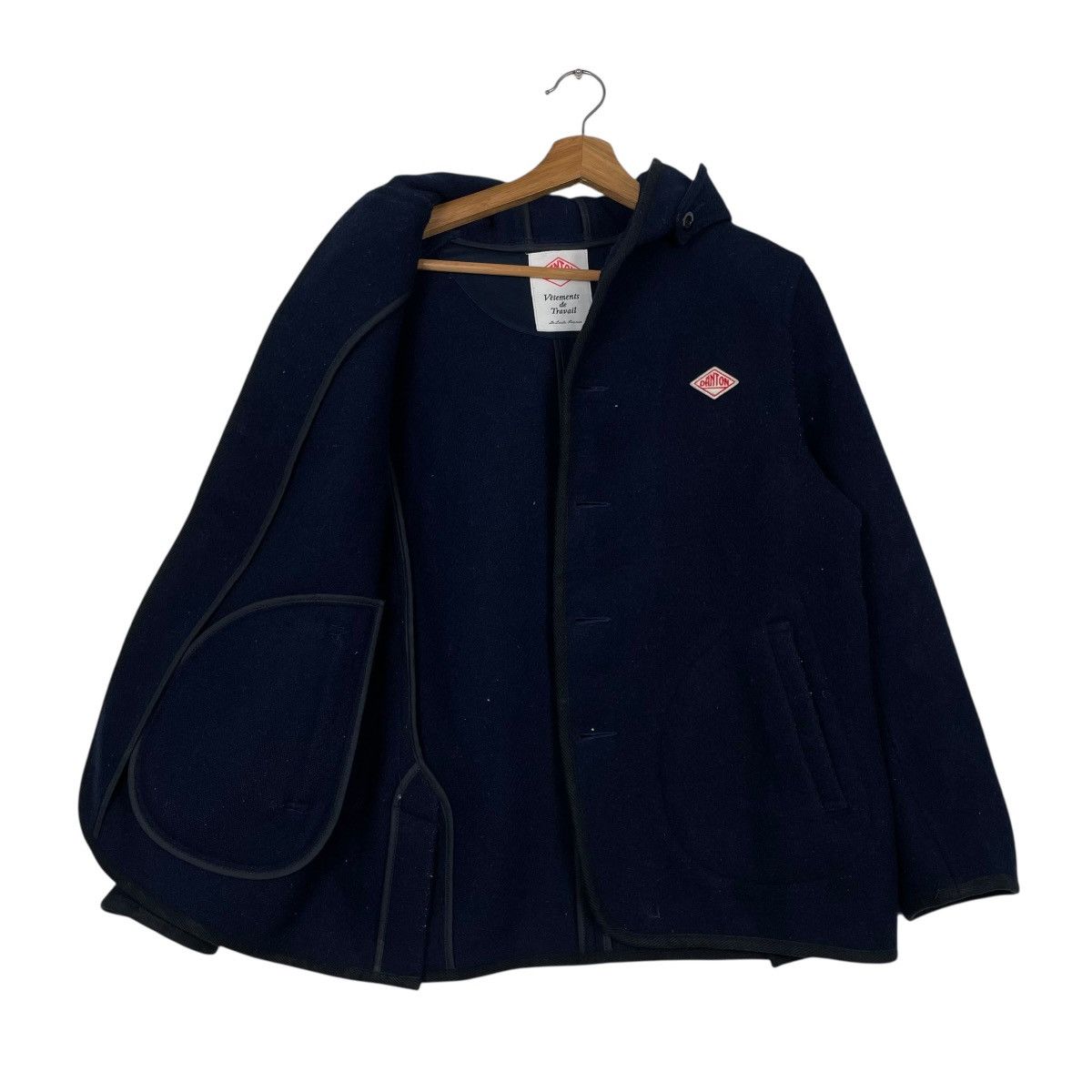 Danton Danton Hooded Wool Jacket Size US S / EU 44-46 / 1 - 10 Thumbnail