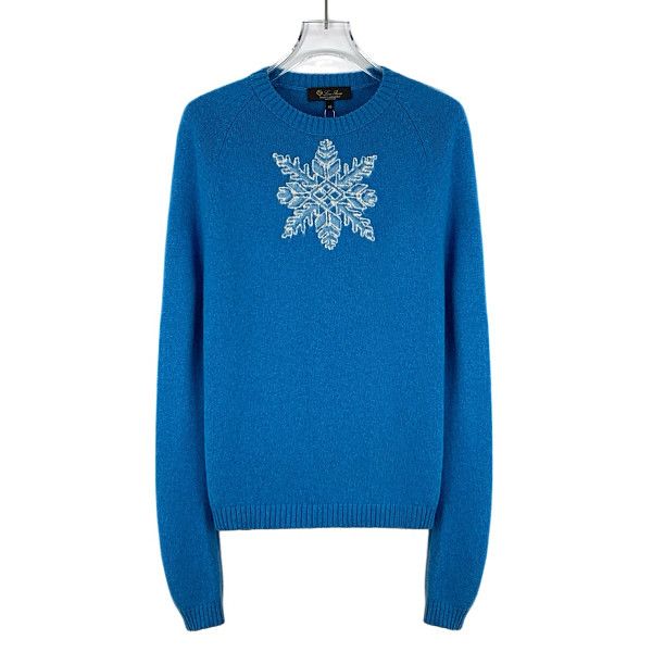 Loro Piana Loro Piana Snowflake Baby Cashmere Sweater IT 40 Size S / US 4 / IT 40 - 1 Thumbnail
