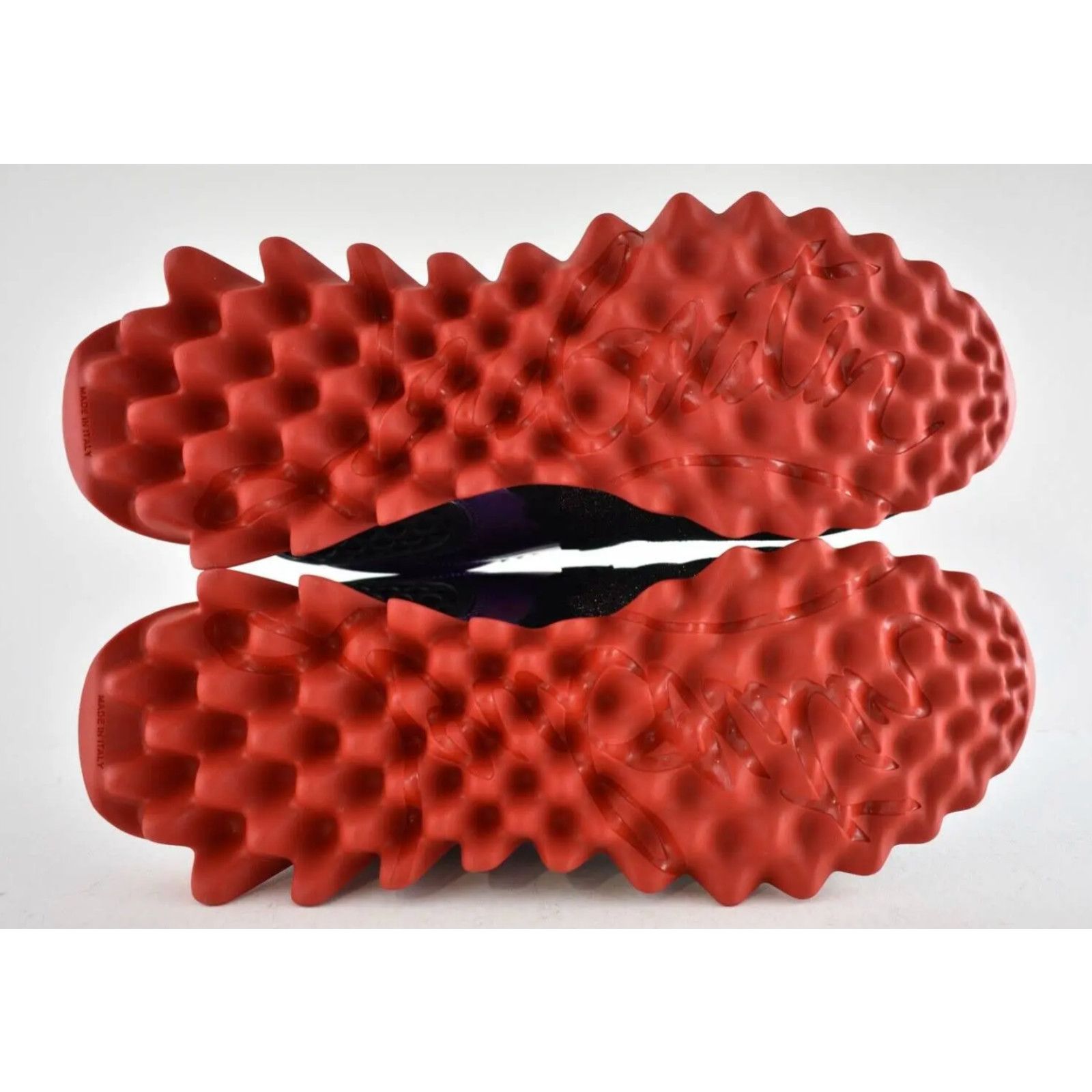Christian Louboutin Christian Louboutin Mens Loubishark Flat Black Purple Size US 8 / EU 41 - 12 Thumbnail