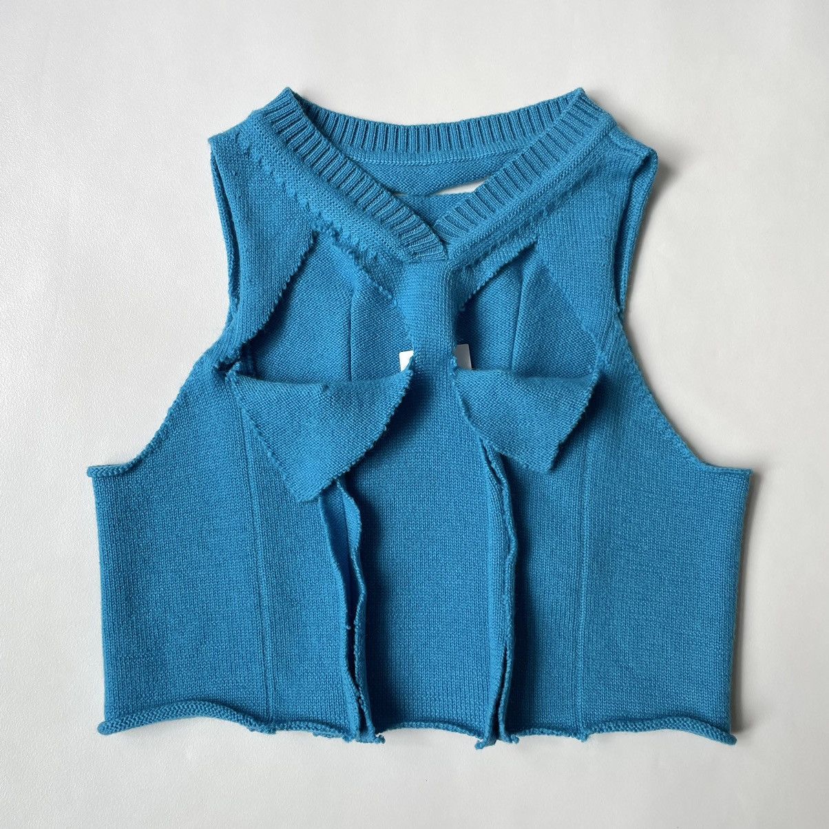 Maison Margiela A/W 18 Sample Cut Out Sweater Vest Size S / US 4 / IT 40 - 2 Thumbnail
