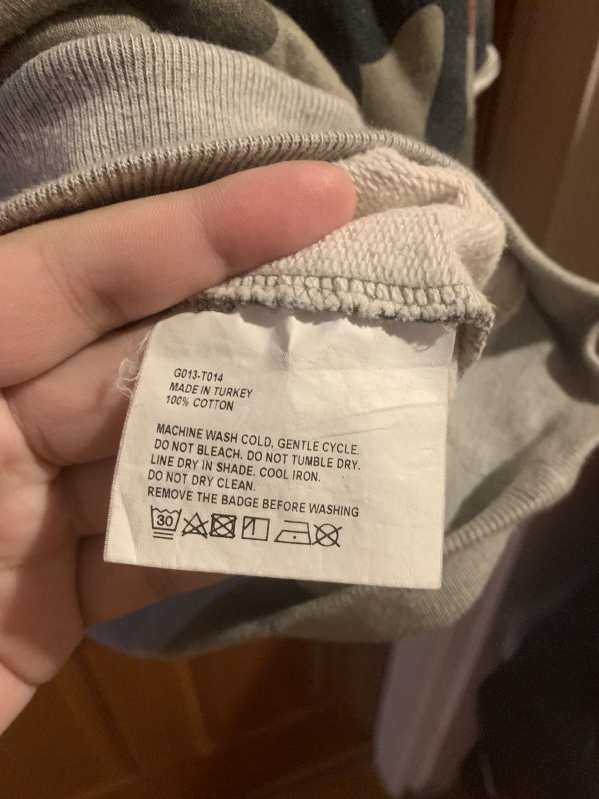 Gosha Rubchinskiy Gosha Rubchinskiy layered camouflage sweater Size US XL / EU 56 / 4 - 6 Thumbnail
