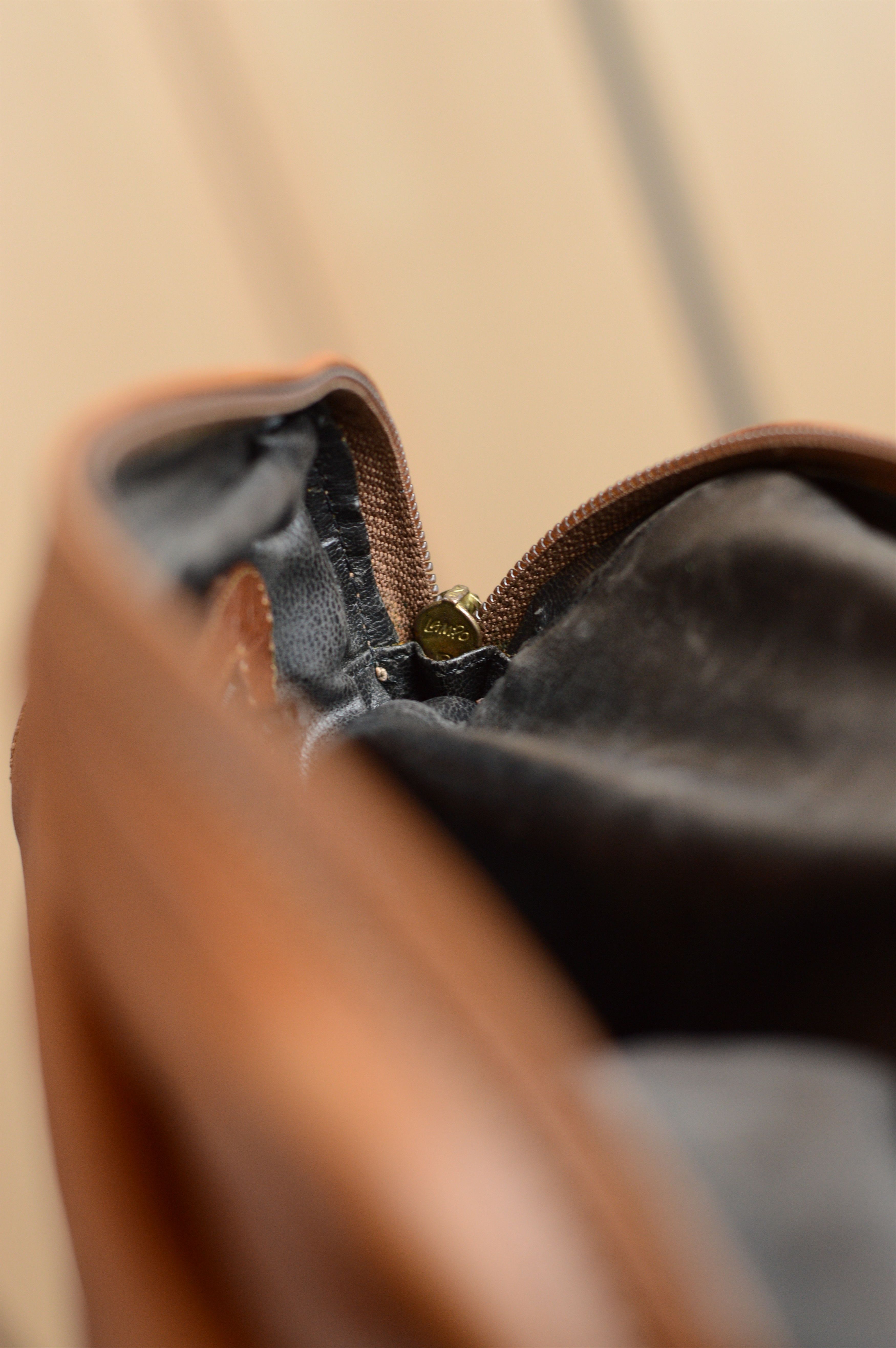 Pollini Pollini Brown Leather Shoulder Bag Size ONE SIZE - 10 Thumbnail