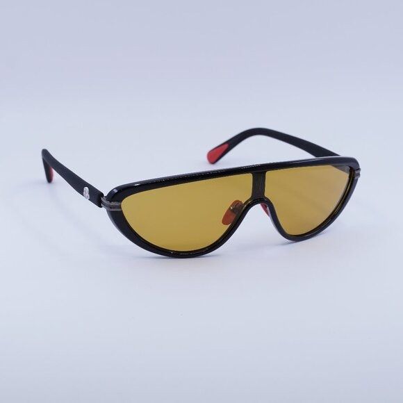 Moncler 🕶️ New Moncler ML0239 01E Black/Brown Sunglasses Size ONE SIZE - 1 Thumbnail