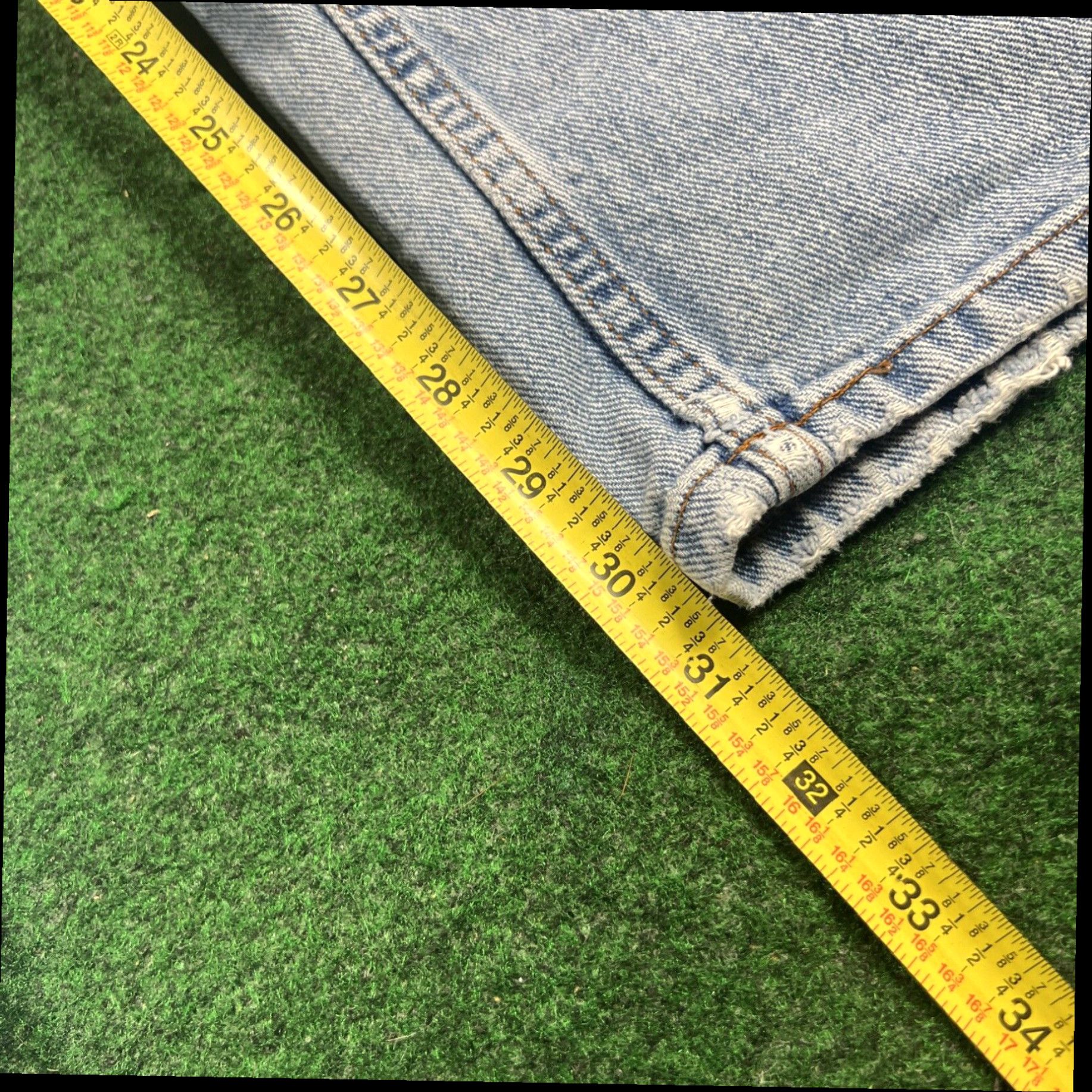 Vintage Crossroads Jeans Womens 18R Relaxed Straight Denim Pants Ladies Light Wash Size 40" / US 18 - 4 Thumbnail