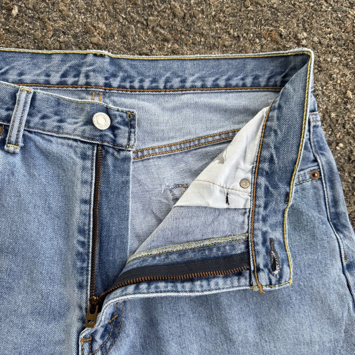 Levi's W35 Levi's 550 Faded Denim Jean Pants Size US 35 - 6 Thumbnail