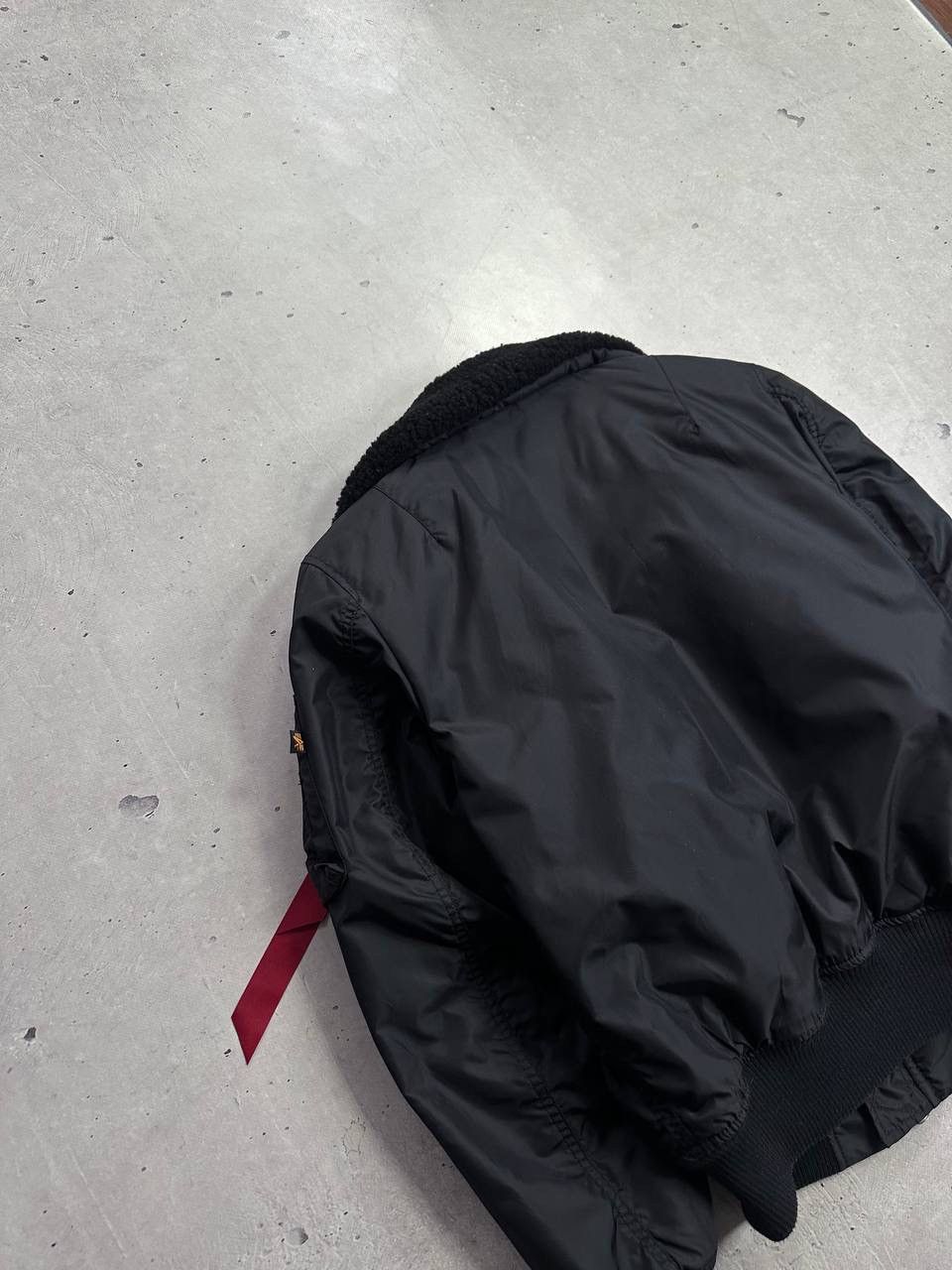 Alpha Industries Alpha Industries Injector III Black Bomber Jacket Shearling Size US S / EU 44-46 / 1 - 17 Thumbnail