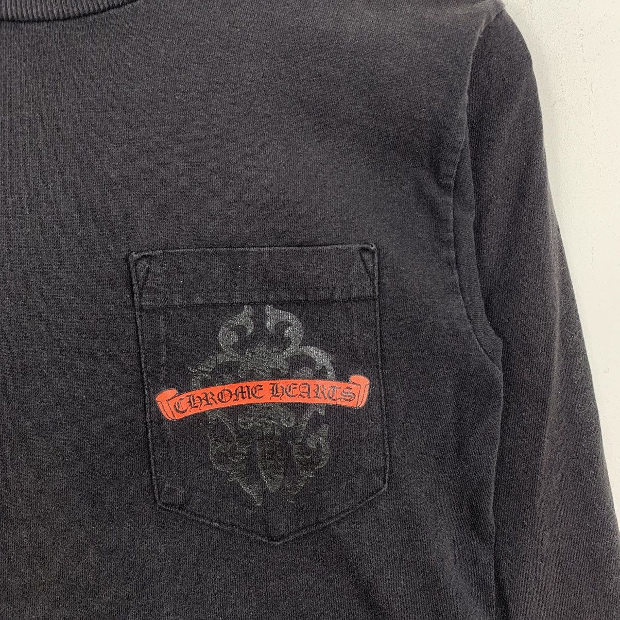 Chrome Hearts Vintage CHROME HEARTS Vine Dagger Long Sleeve Tshirt Size US S / EU 44-46 / 1 - 4 Thumbnail