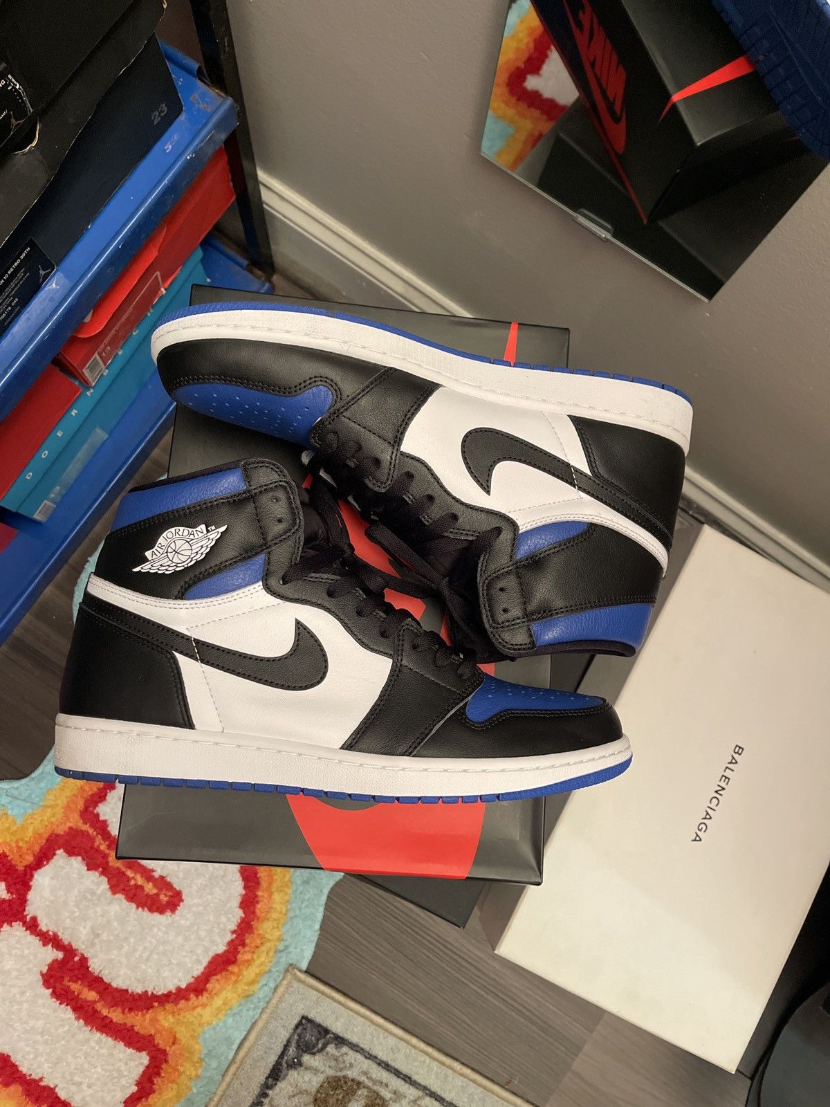 Jordan Brand Royal Toe Air Jordan 1 Sz 13 Size US 13 / EU 46 - 2 Thumbnail