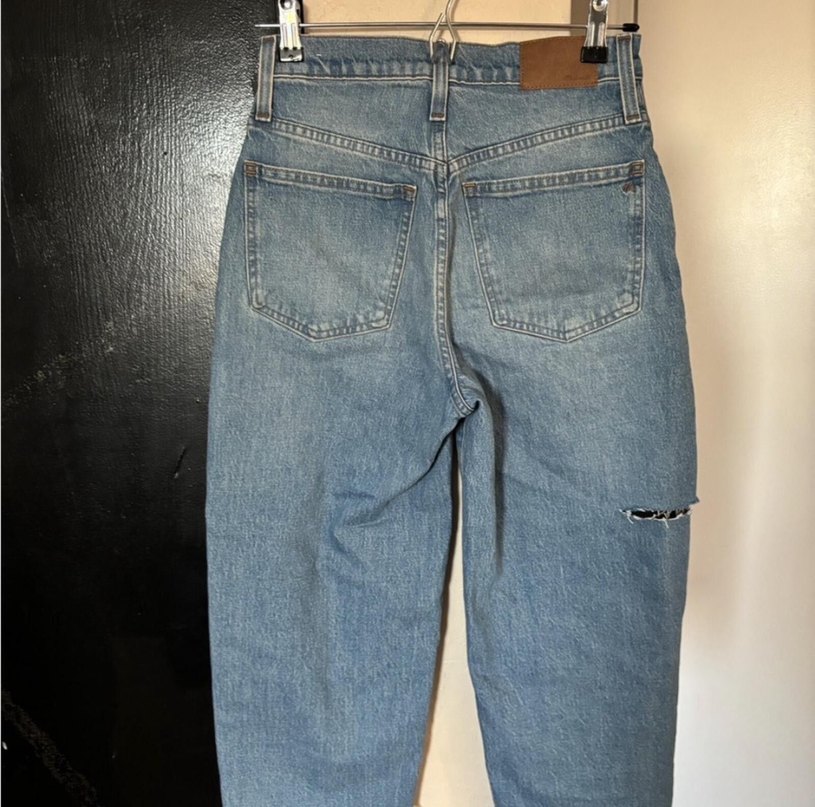 Madewell Madewell Balloon Blue Denim Women's Jean shorts Size 24" / US 00 / IT 34 - 4 Thumbnail