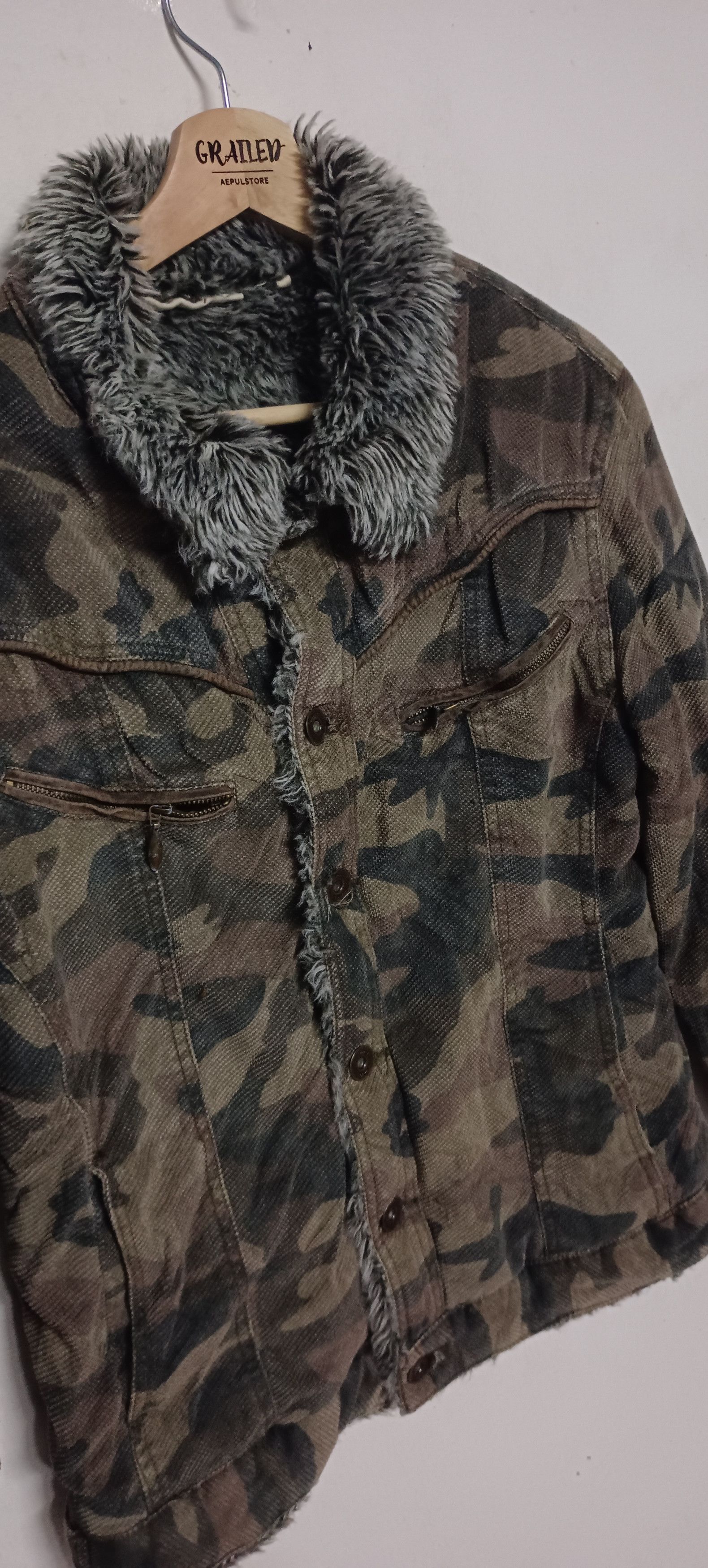 Japanese Brand Vintage 🔥 Army Jacket "snow" style Size US L / EU 52-54 / 3 - 9 Thumbnail
