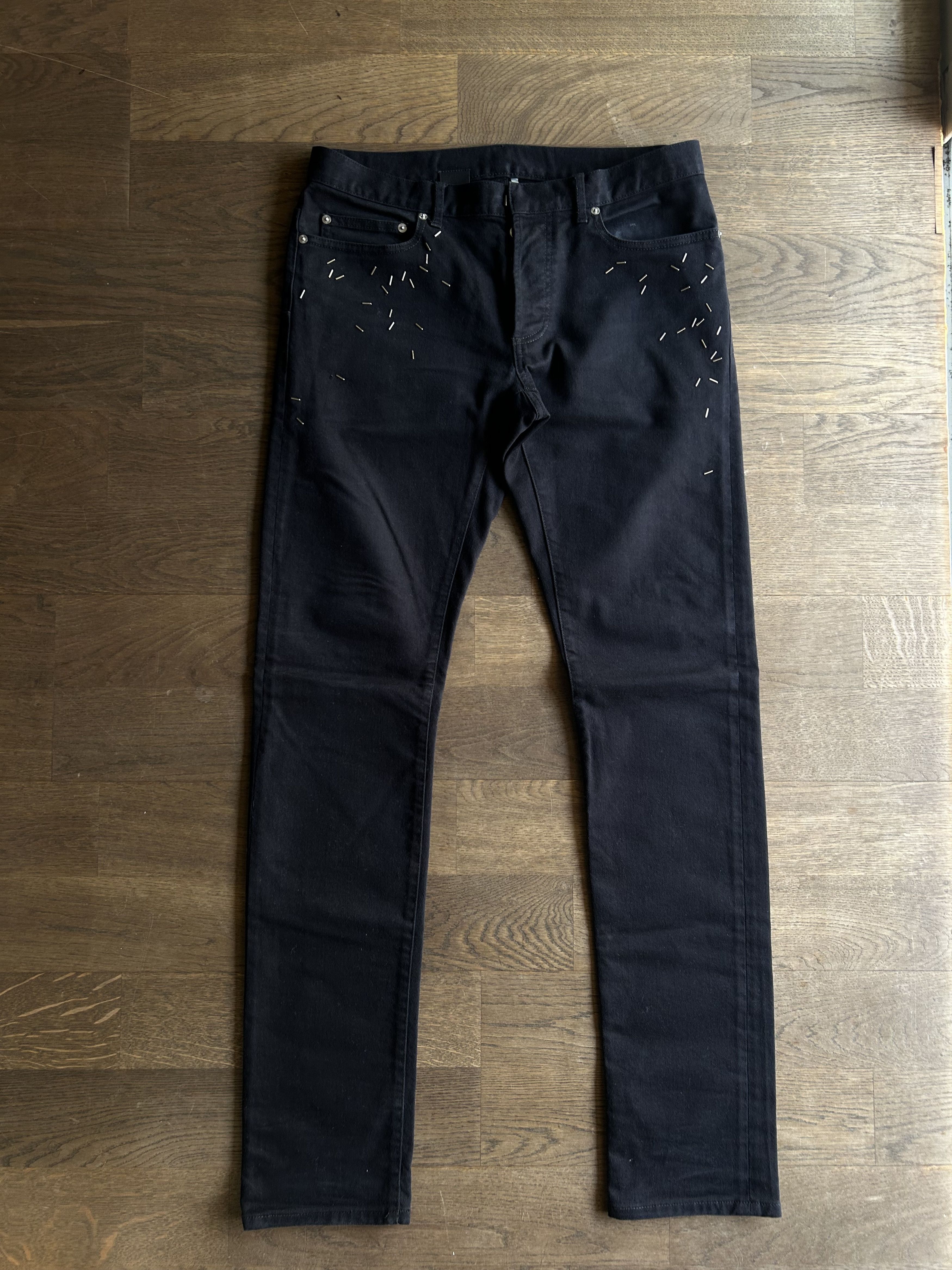 y**様 arv 2005aw dior homme Black denim p Dior Homme Jeans, Size 29 US