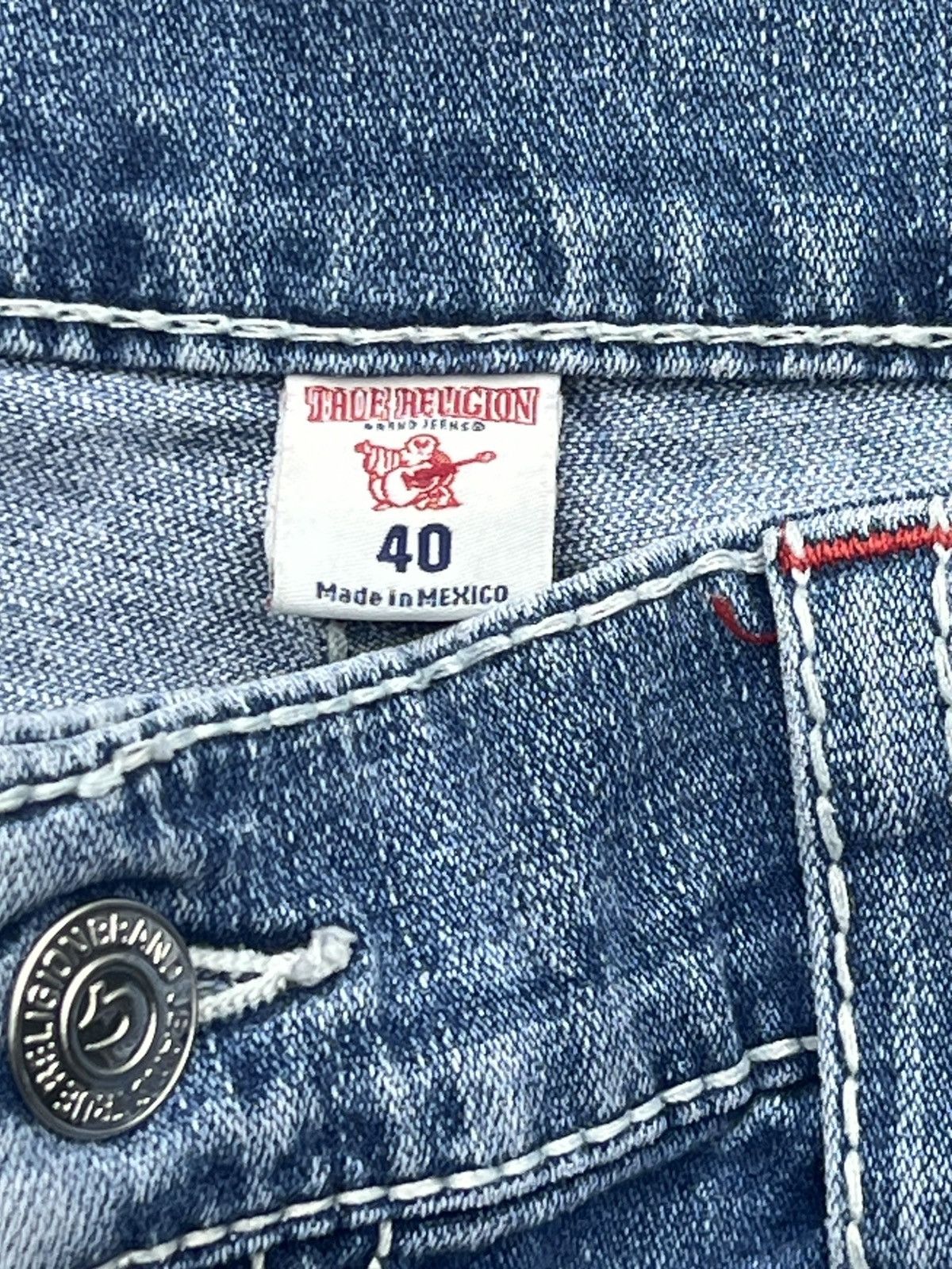 True Religion True Religion Skinny Jeans Size US 40 / EU 56 - 3 Thumbnail