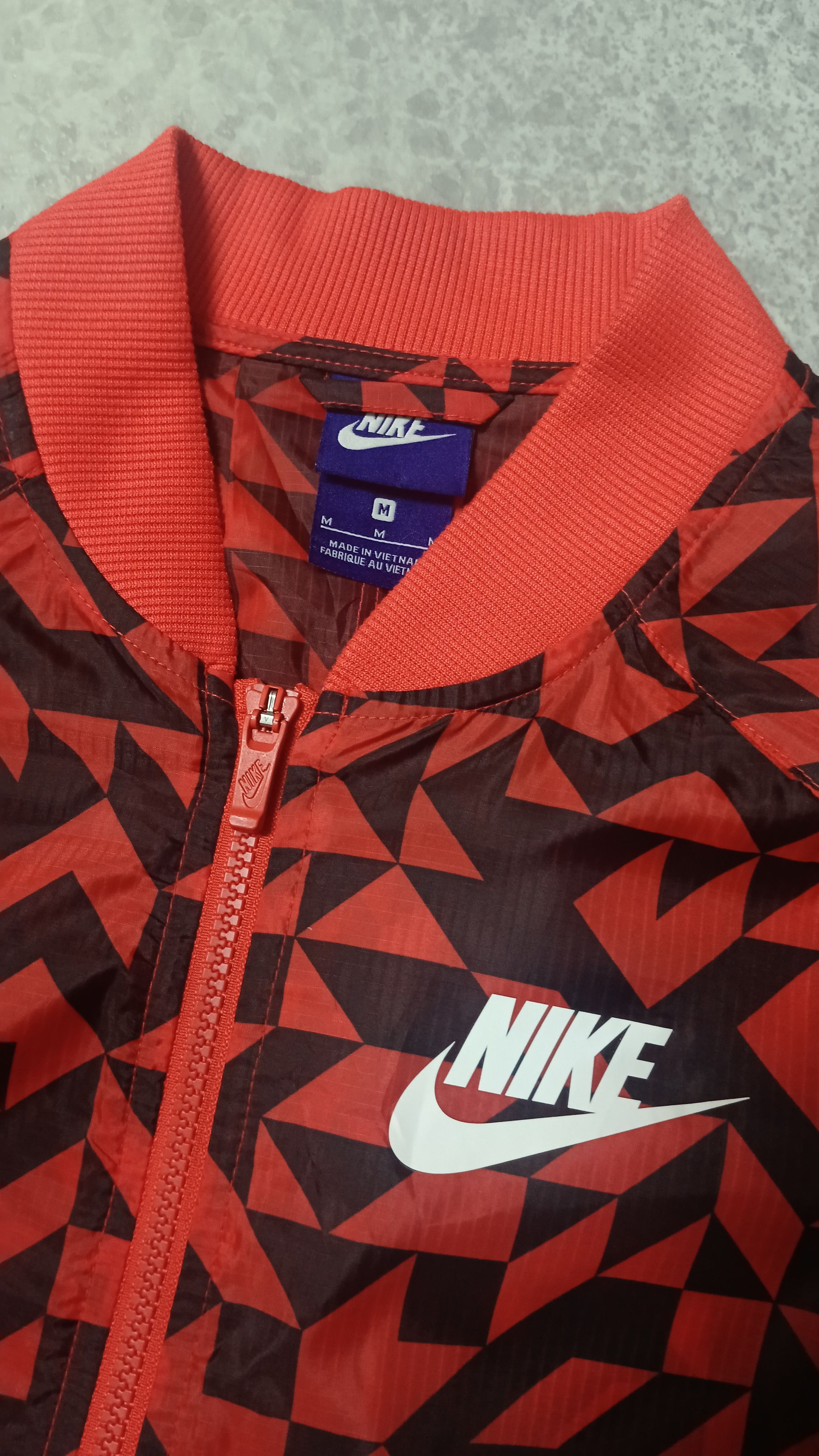 Nike Nike Crop Geometrical Design Windbreaker Size M / US 6-8 / IT 42-44 - 3 Thumbnail