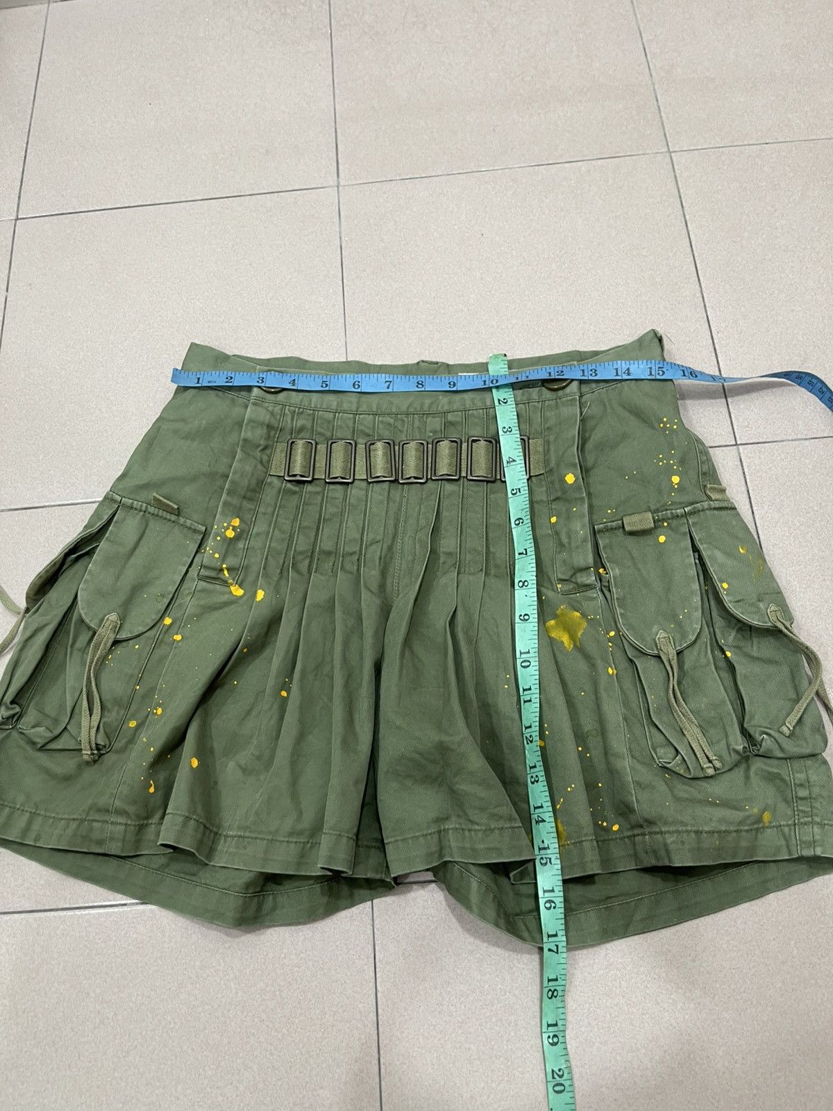 Sunao Kuwahara Issey Miyake by Sunaokuwahara Military Skrit Size 30" / US 8 / IT 44 - 12 Thumbnail