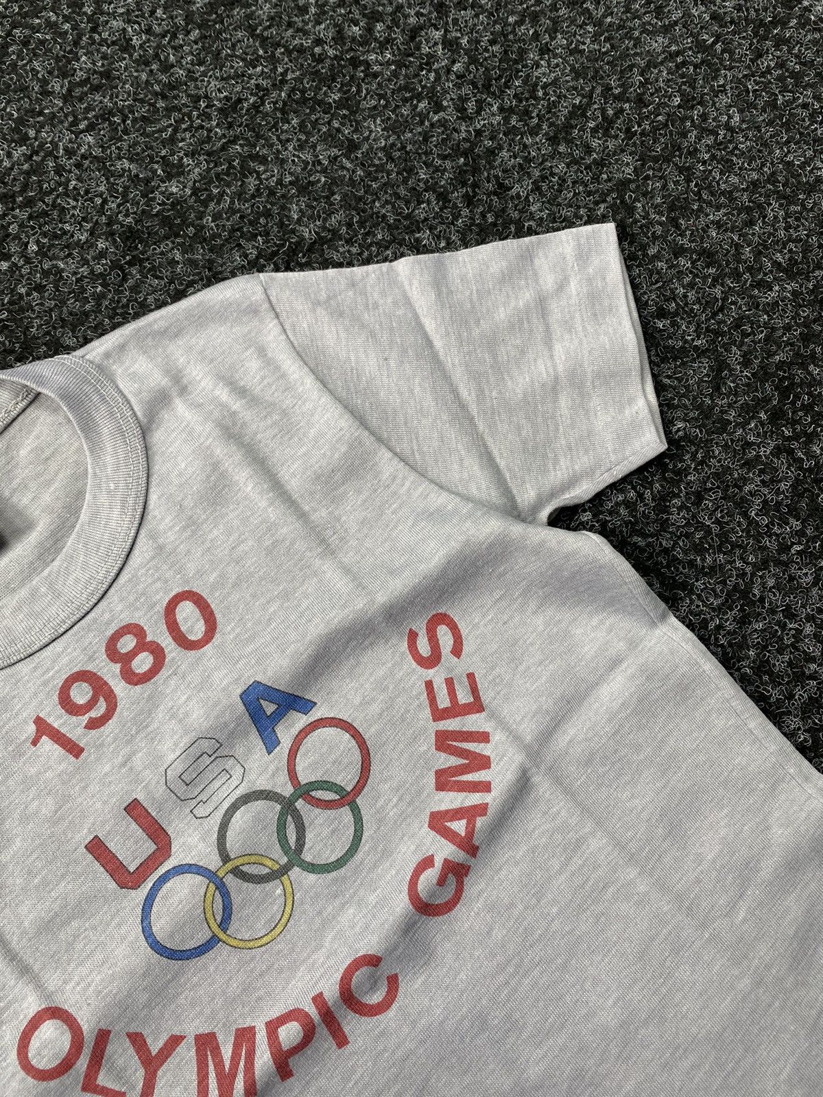Levi's Vintage Clothing × USA Olympics 1980 LEVI’S OLYMPIC GAMES VERY RARE MADE IN USA TEE Size S / US 4 / IT 40 - 4 Thumbnail