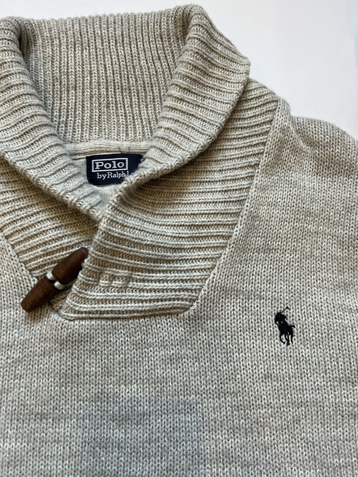 Polo Ralph Lauren Vintage Polo Ralph Lauren Knitted Sweater Size US L / EU 52-54 / 3 - 3 Thumbnail