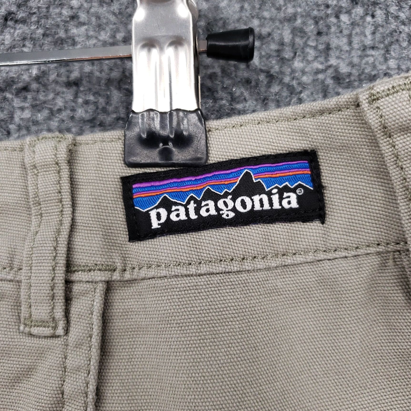 Patagonia Patagonia Skirt Womens 12 Gray Cotton Mini Casual Lined Pockets Zipper Button Regular XS? Size 34" / US 12 / IT 48 - 7 Thumbnail
