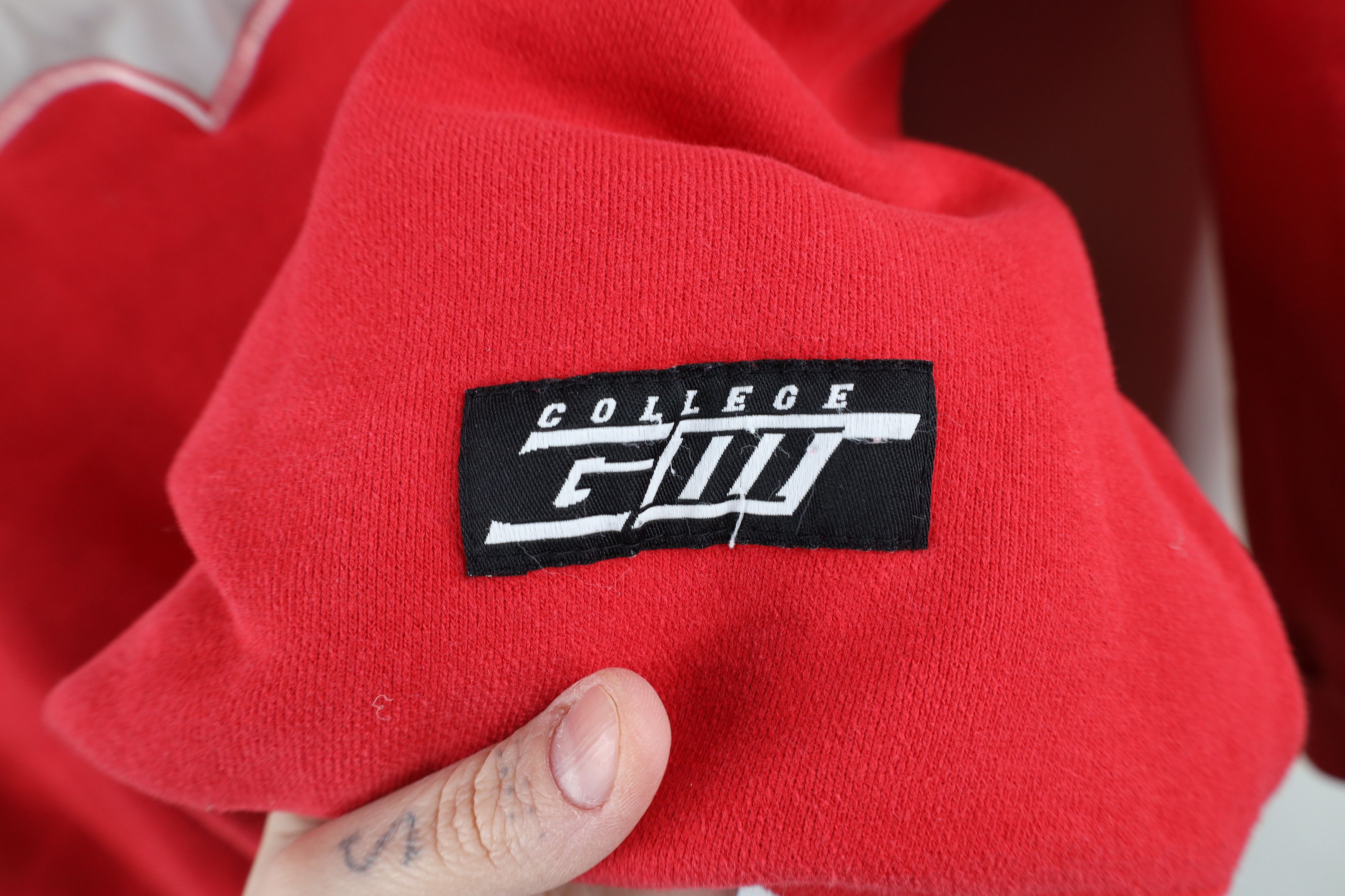 Vintage Vintage 90s Spell Script Ohio State University Sweatshirt Size US M / EU 48-50 / 2 - 5 Thumbnail