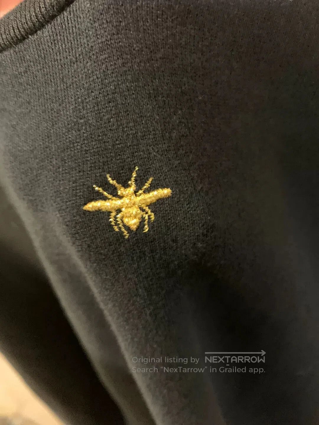 Dior dior black honeybee sweatshirt size L. Size US L / EU 52-54 / 3 - 7 Thumbnail