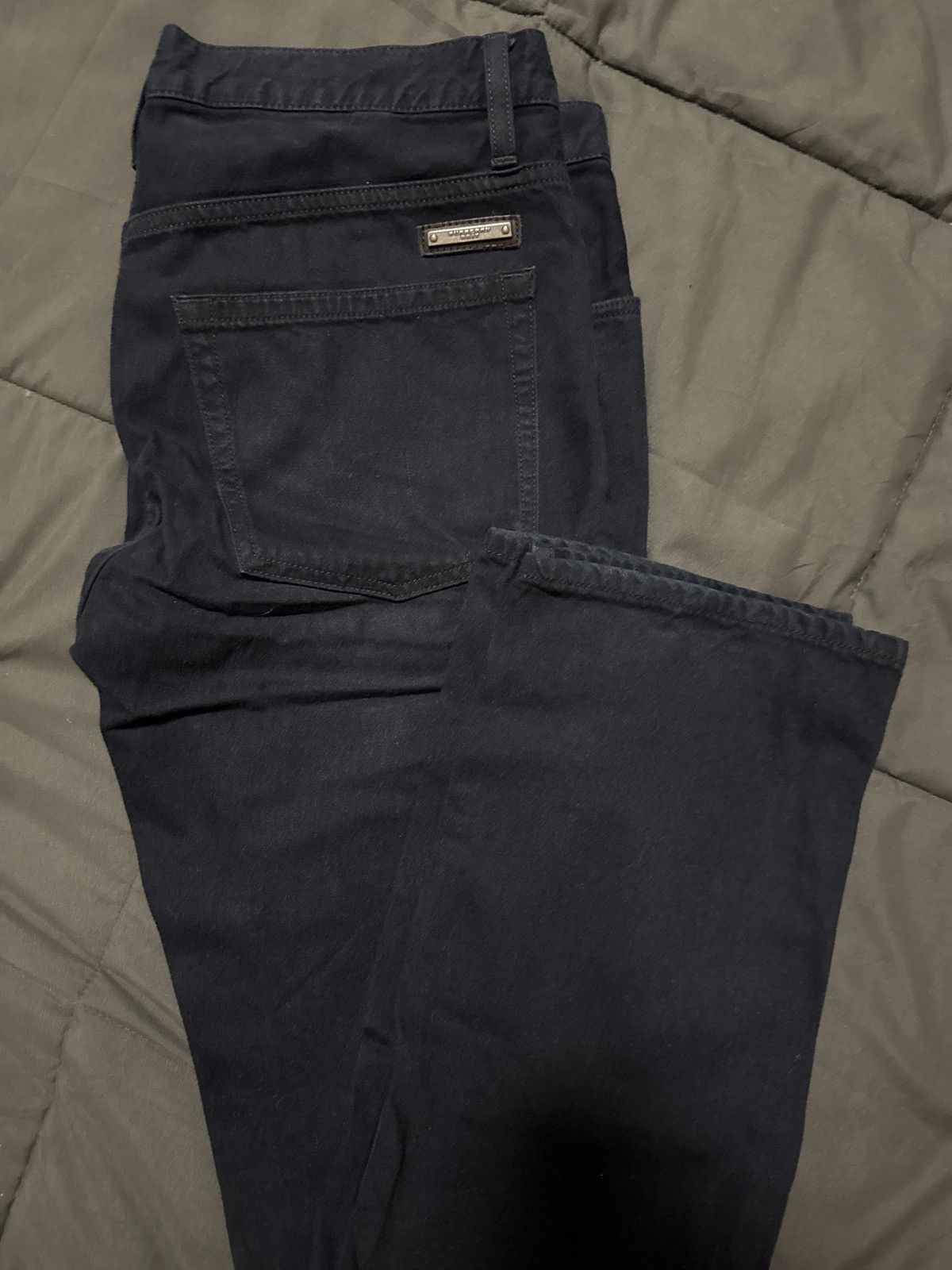 Burberry Burberry Brit Dark Steadman Slim Jean 31x32 Size US 31 - 1 Thumbnail