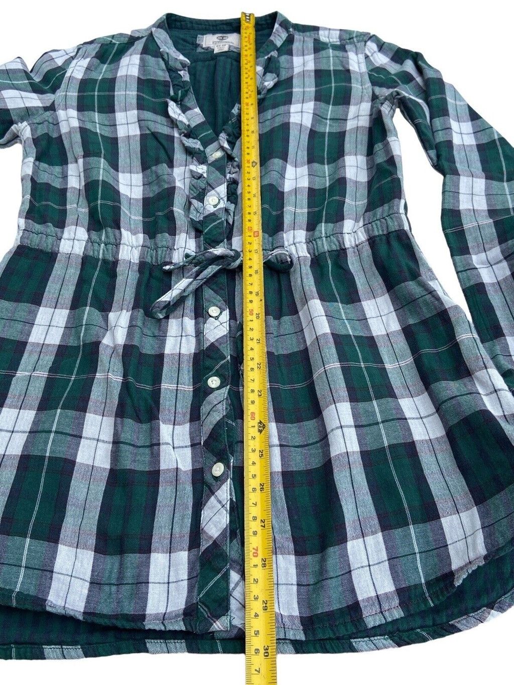 Timberland Shirt Long Sleeved Checked Button Up Size Euro 38 USA 6 Size M / US 6-8 / IT 42-44 - 6 Thumbnail