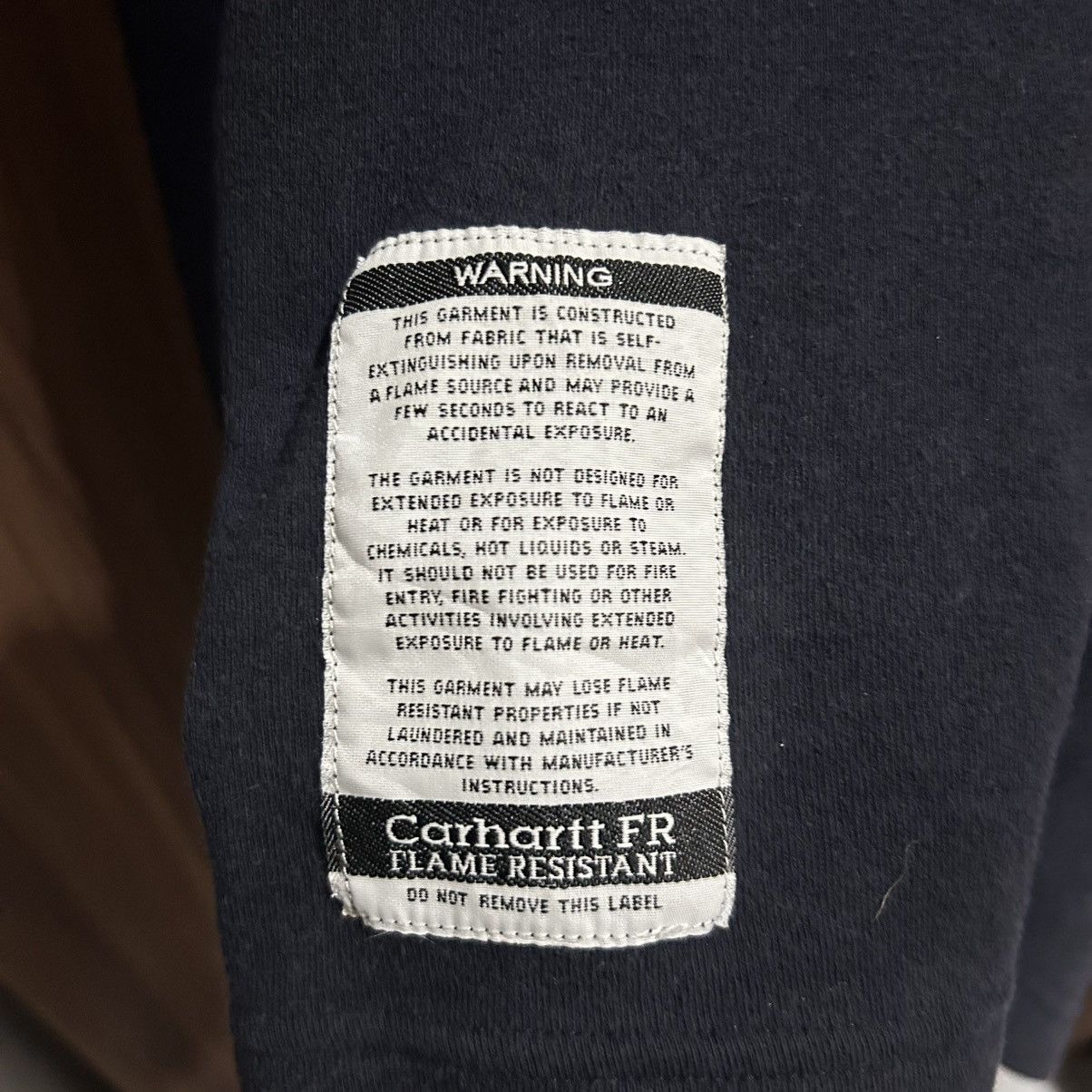 Carhartt Vintage sweater carhartt navy 3XL loose fit Size US XXL / EU 58 / 5 - 4 Thumbnail