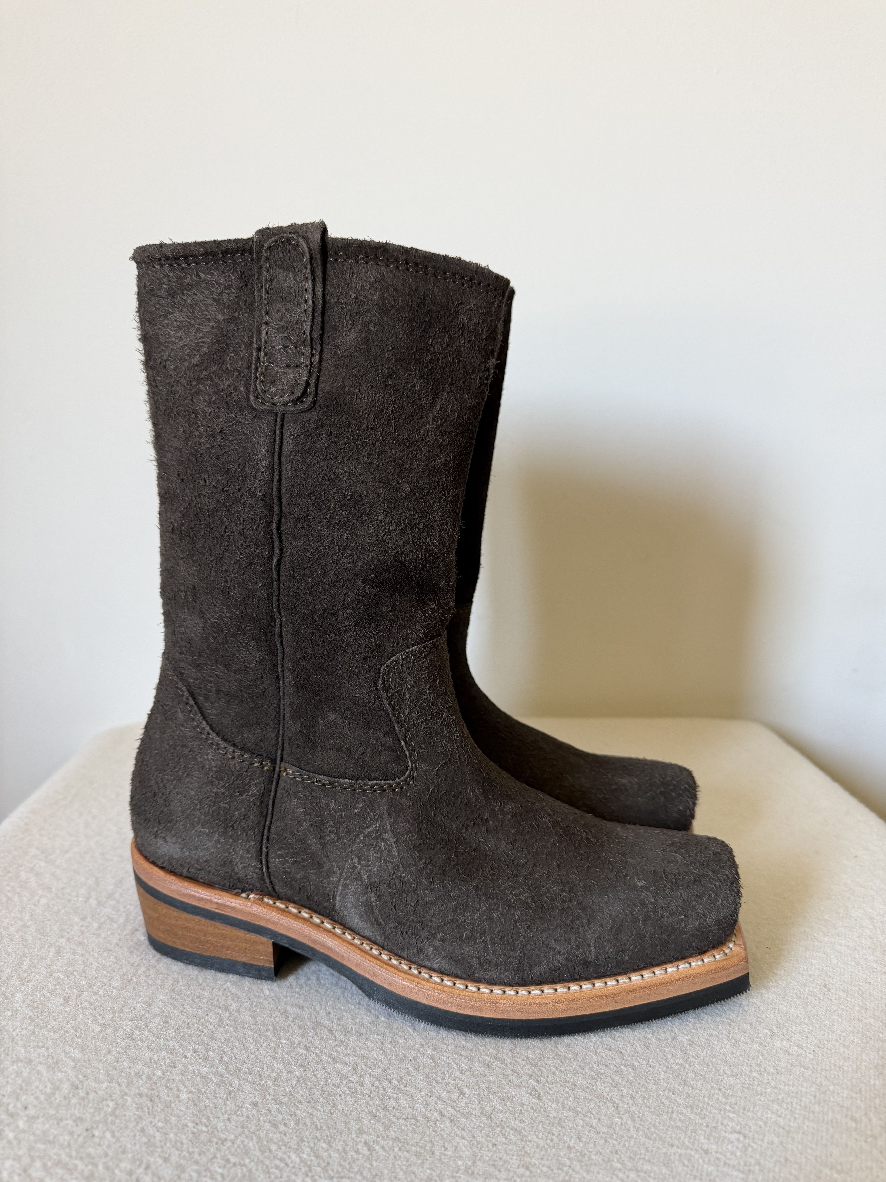 Our Legacy Survivor Boot in Black Leather | Grailed