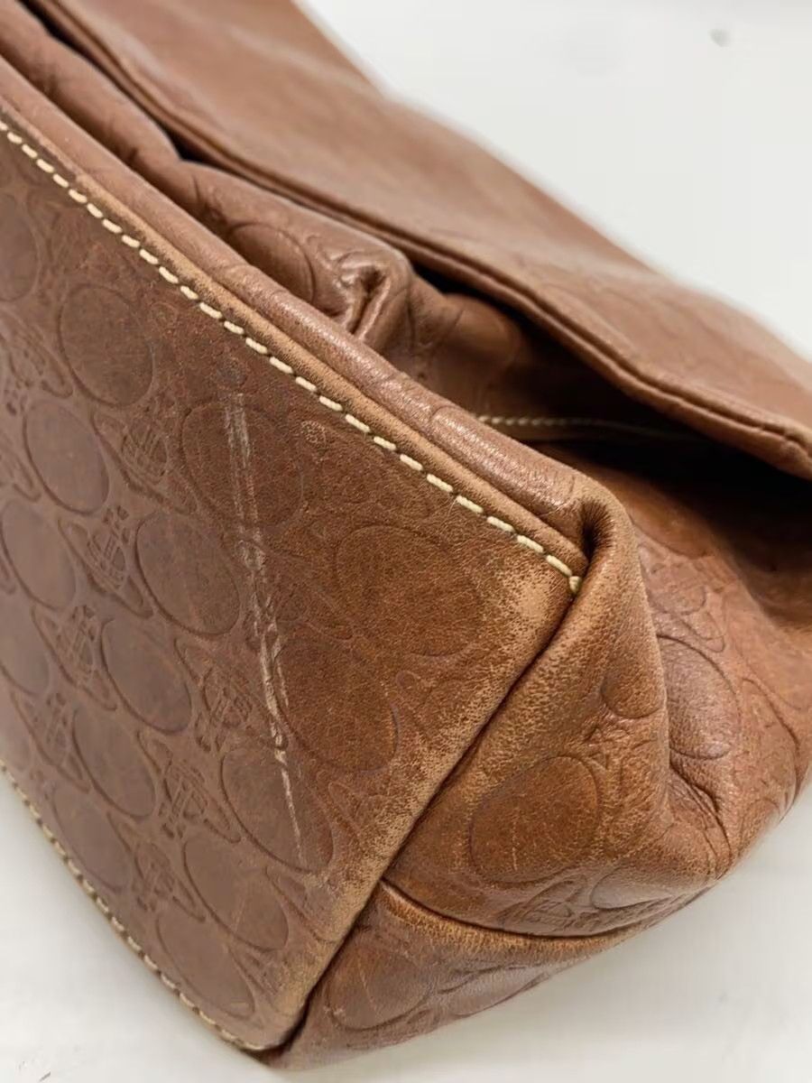 Vivienne Westwood Multi Orb Leather Shoulder Bag Size ONE SIZE - 6 Thumbnail