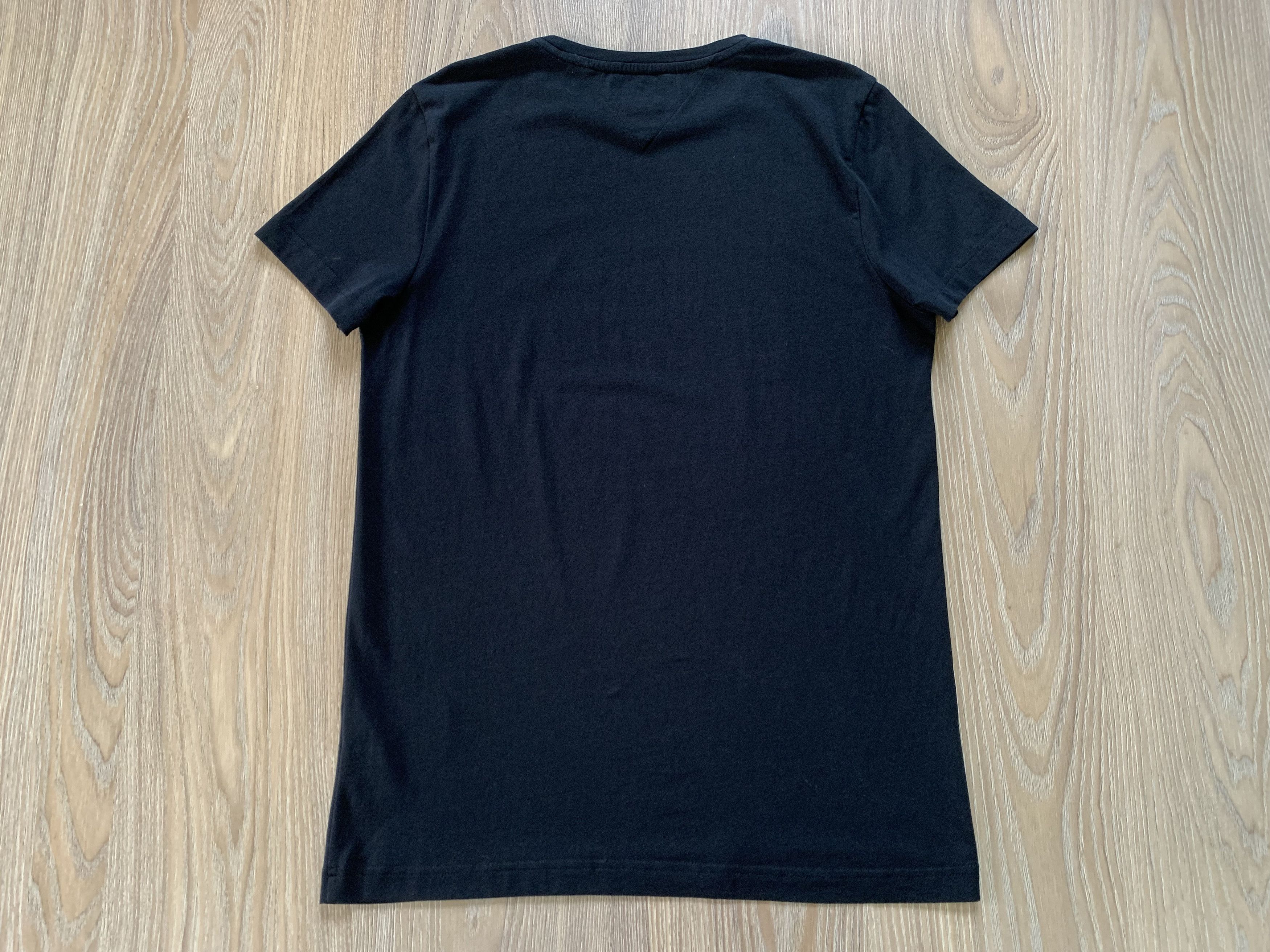 Tommy Hilfiger Tommy Hilfiger Black Basic Cotton T Shirt Size US M / EU 48-50 / 2 - 3 Thumbnail