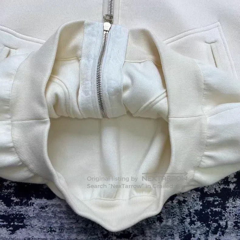 Louis Vuitton Louis Vuitton 25 New Beige Old Flower Hooded Zip Hoodie Size US M / EU 48-50 / 2 - 4 Thumbnail