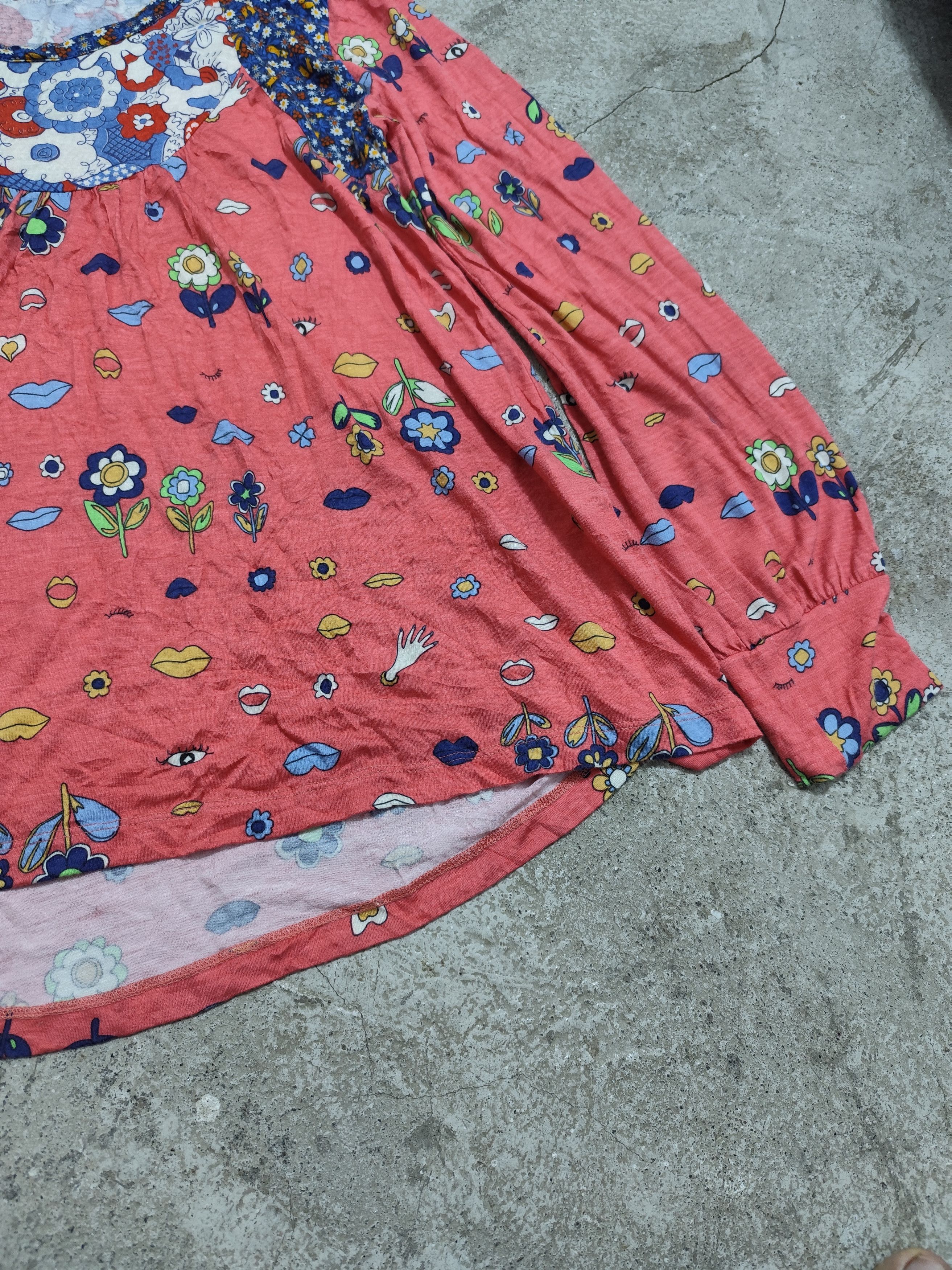 Issey Miyake Tsumori chisato spring collection longsleeve floral aop Size L / US 10 / IT 46 - 7 Thumbnail