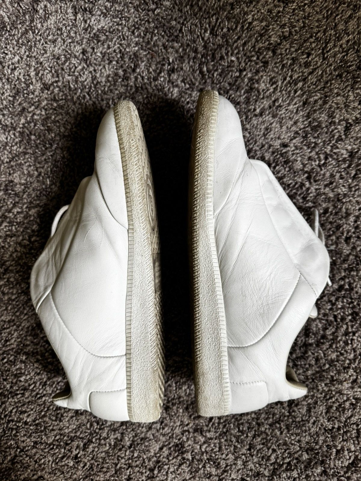 Maison Margiela Maison Margiela Future White 9 42 Low Tops Leather Size US 9 / EU 42 - 2 Thumbnail