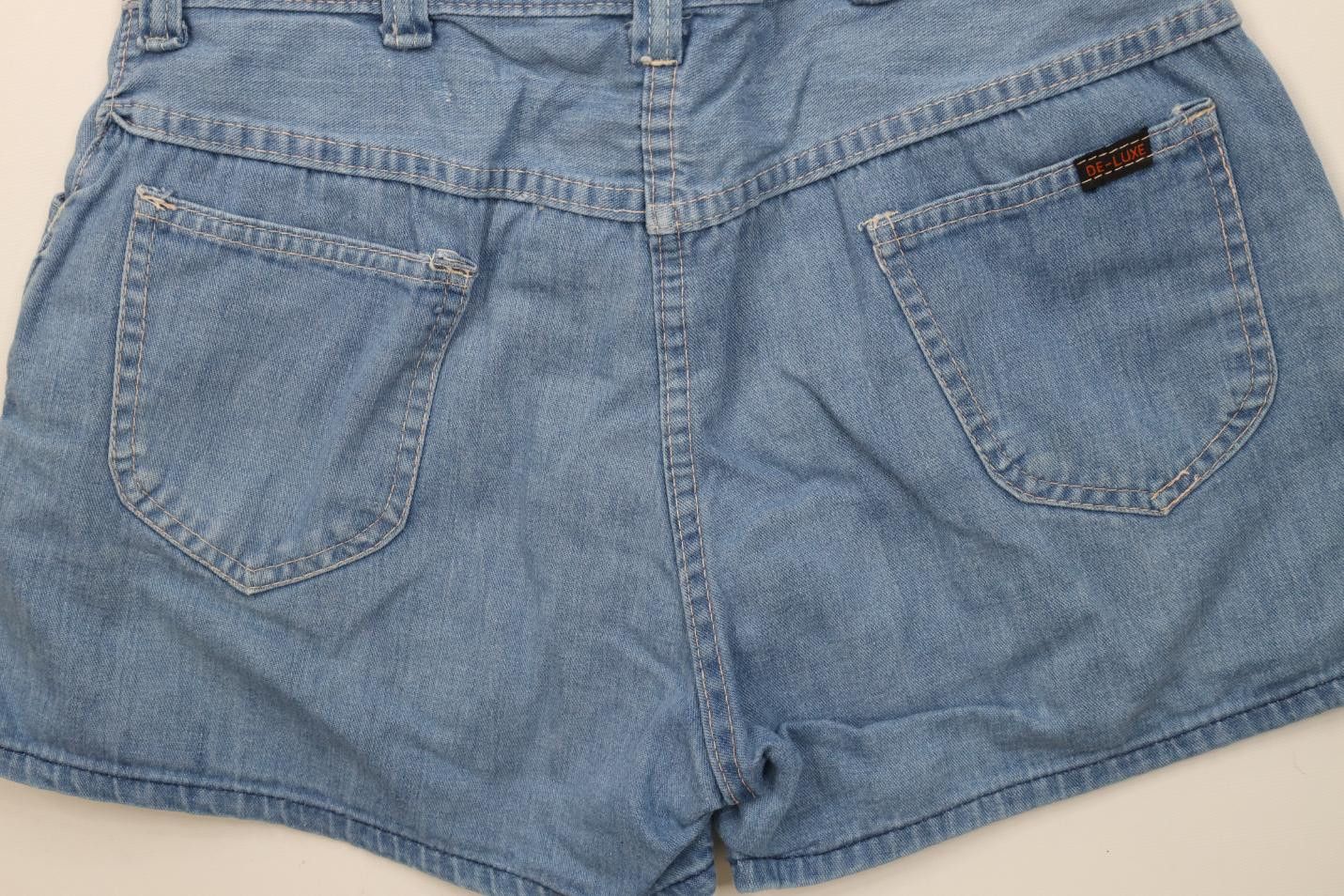 Vintage Vintage 70s 80s Streetwear Denim Jean Shorts Jorts Cotton Size 32" / US 10 / IT 46 - 9 Thumbnail