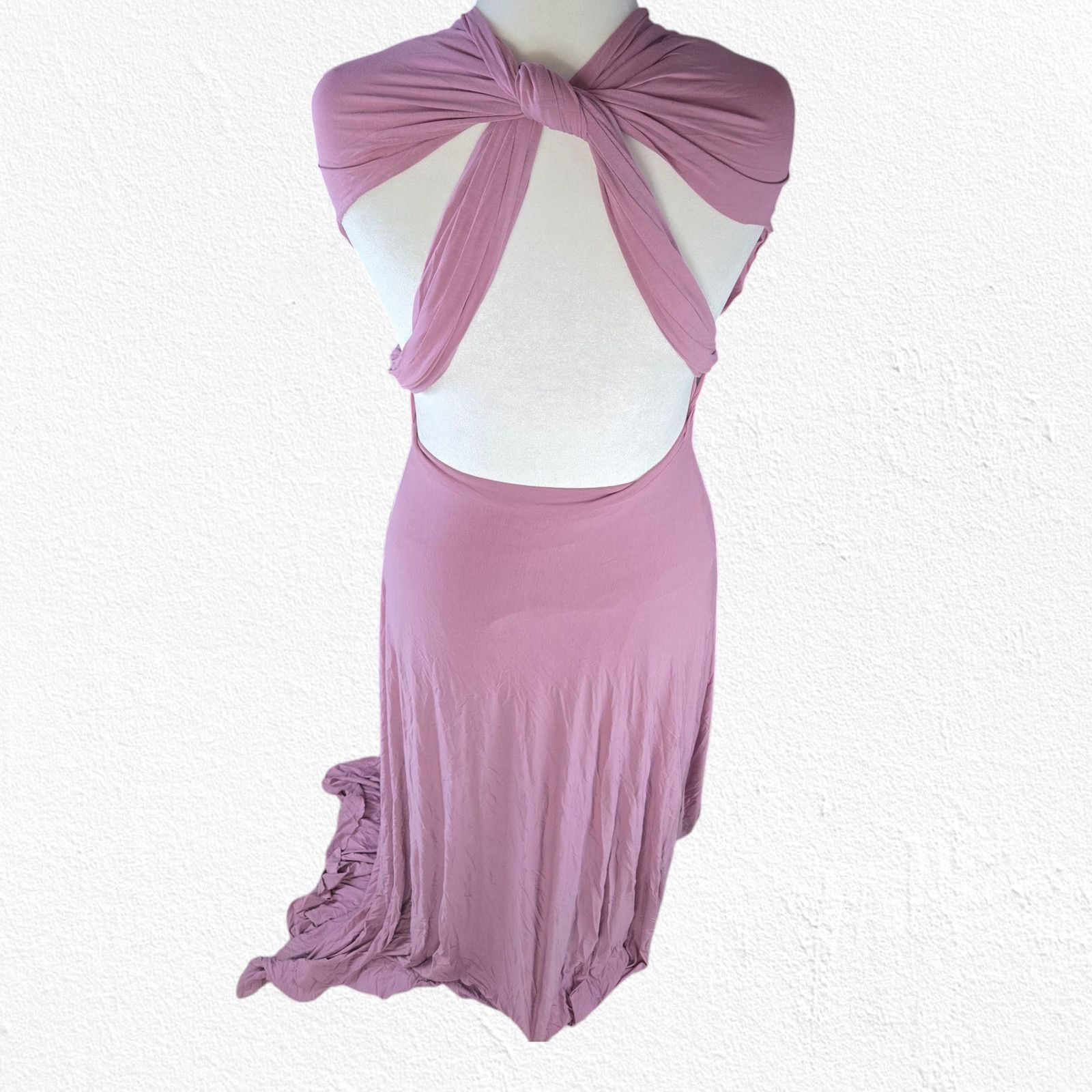 Other Mauve Formal Boho Maxi Tricks of the Trade Dress Size Medium Size M / US 6-8 / IT 42-44 - 17 Thumbnail