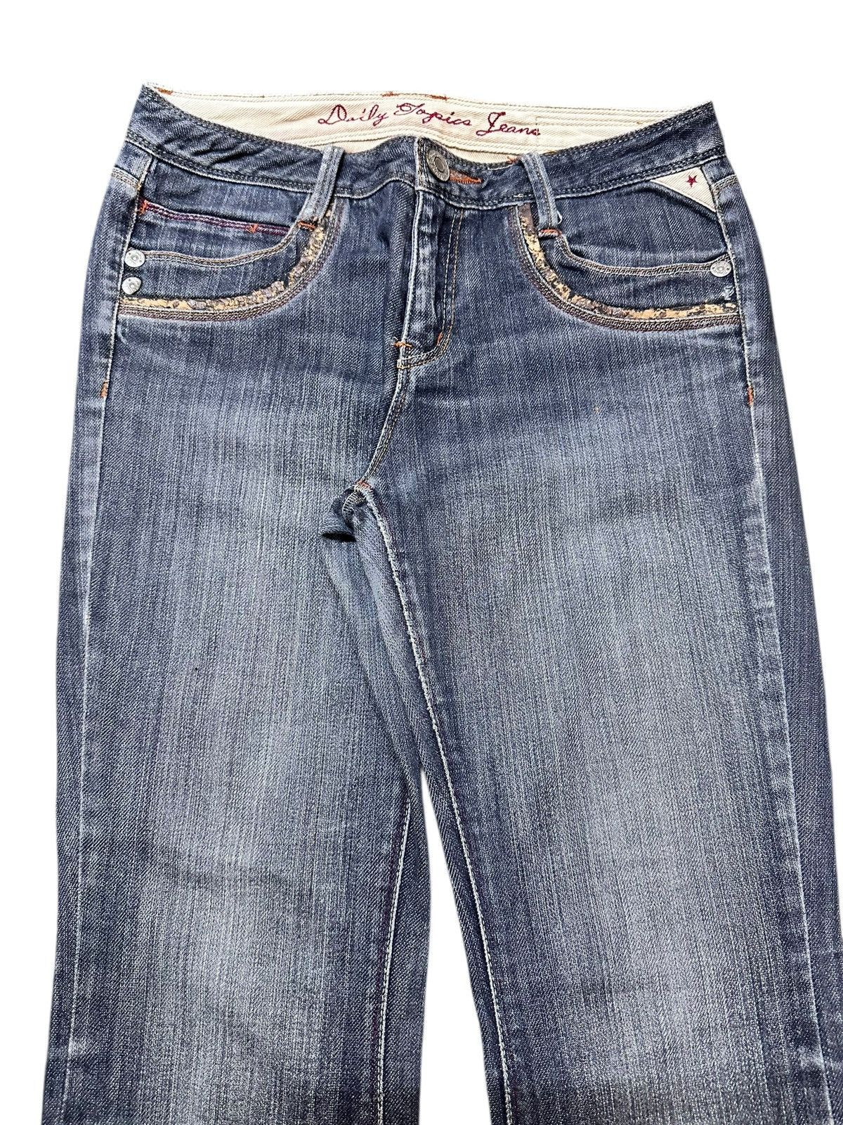 Japanese Brand DJ Jeans With Wideleg Bootcut Style and Faded Wash Size US 28 / EU 44 - 4 Thumbnail