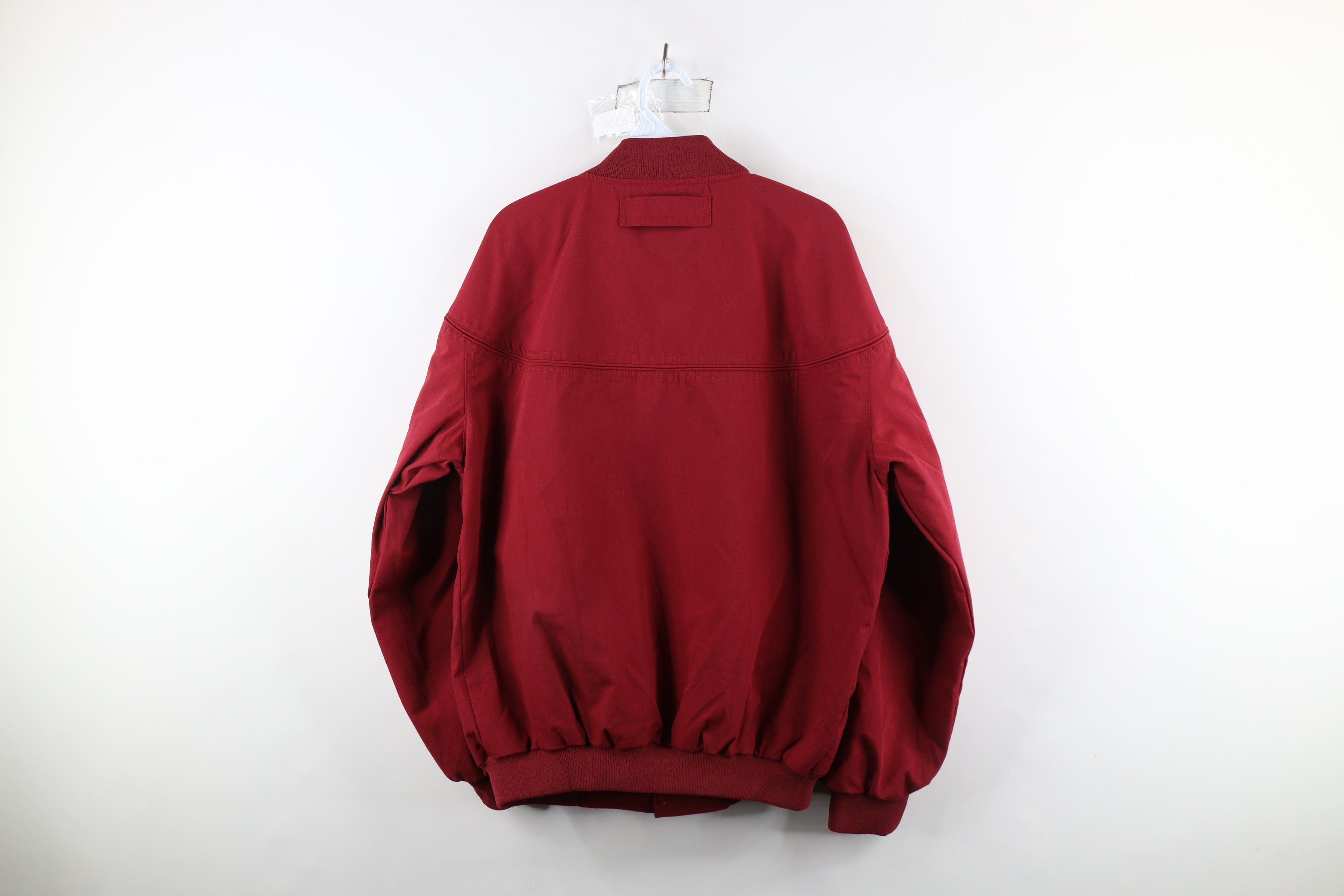 Vintage Vintage 90s Streetwear Faded Cafe Racer Bomber Jacket Red Size US M / EU 48-50 / 2 - 11 Thumbnail