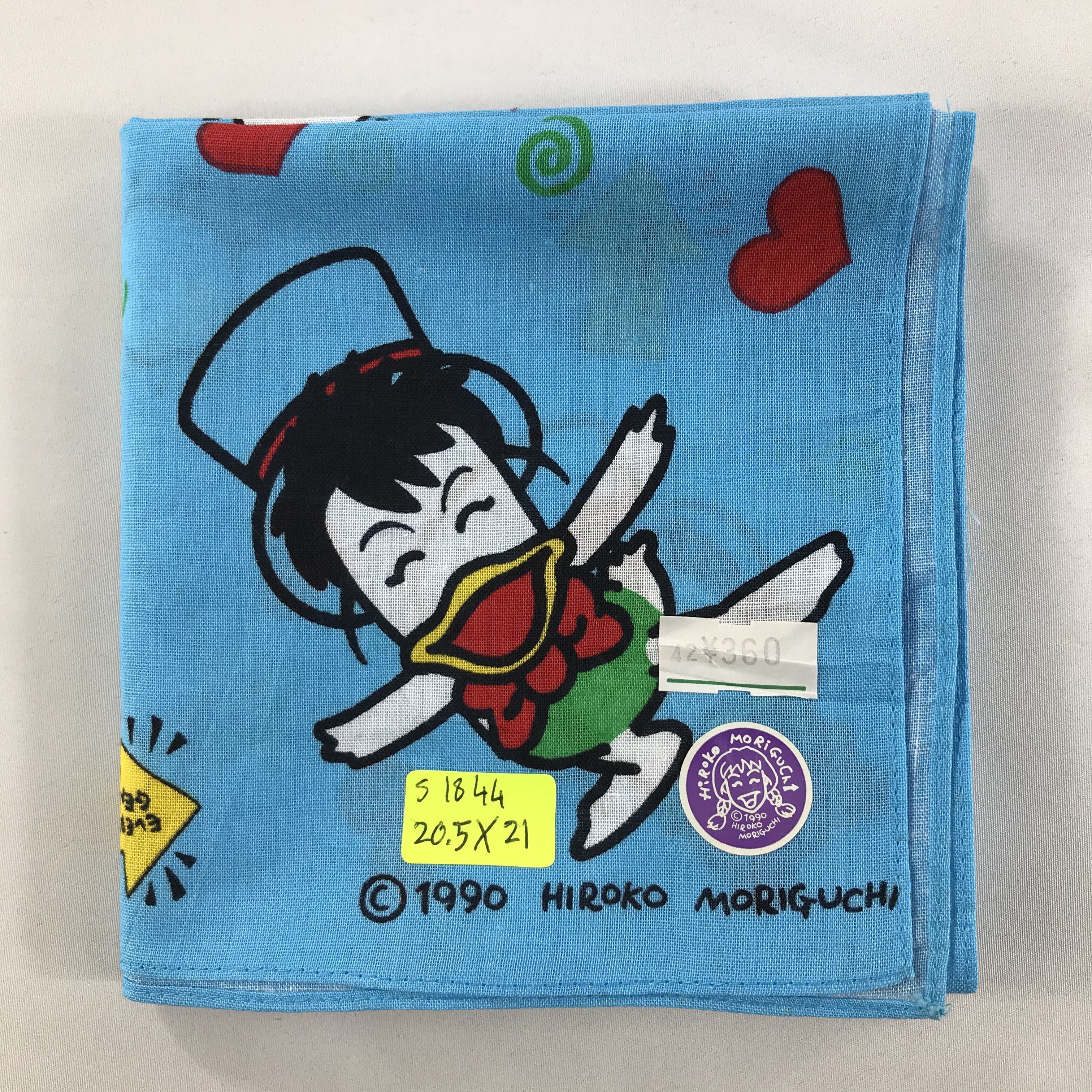 Anime × Japanese Brand × Vintage Vintage Cartoon Bandana / Handkerchief / Neckerchief - S1844 Size ONE SIZE - 5 Thumbnail
