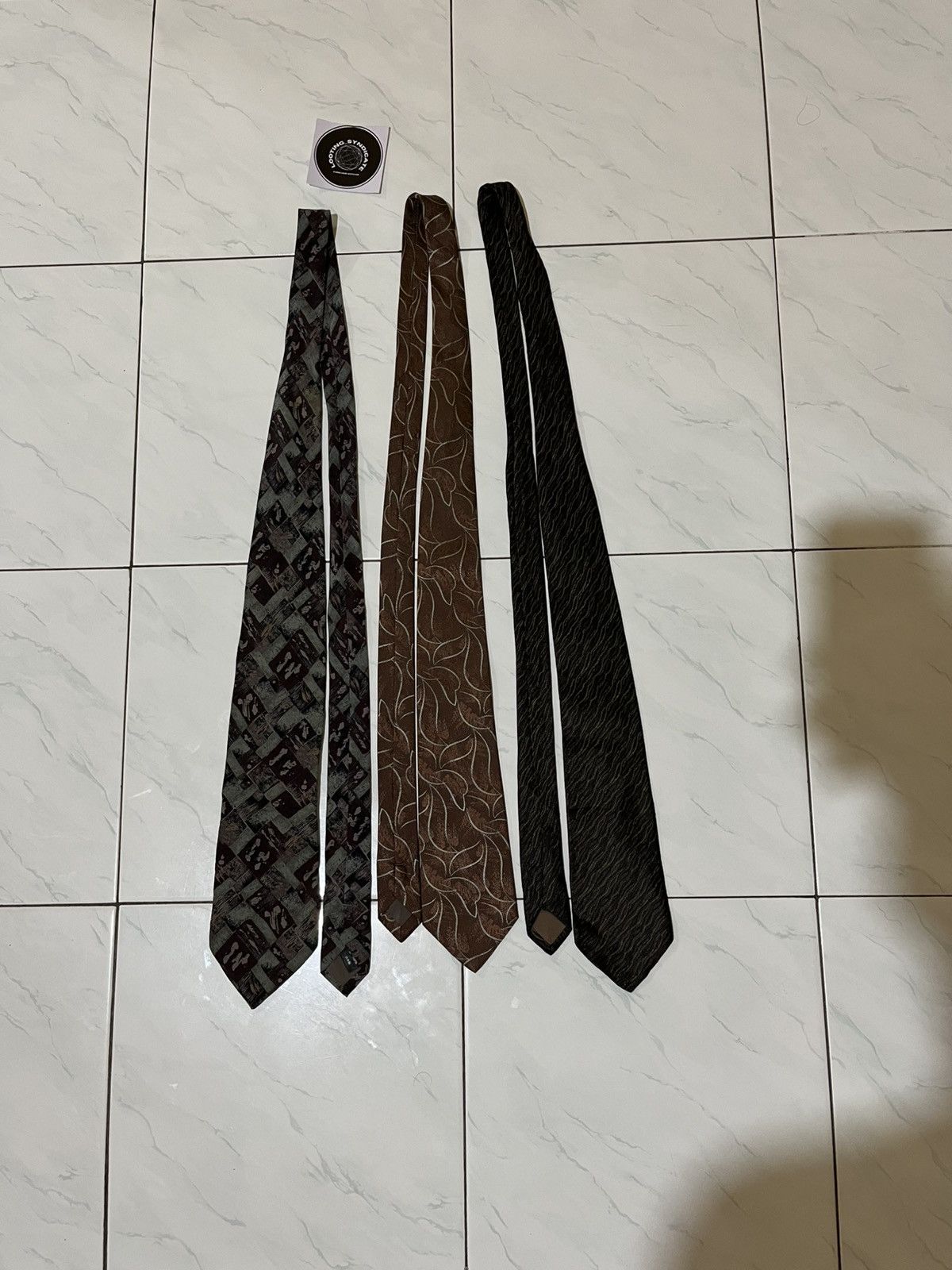 Issey Miyake 🔥Vintage Issey Miyake Ties Size ONE SIZE - 1 Thumbnail