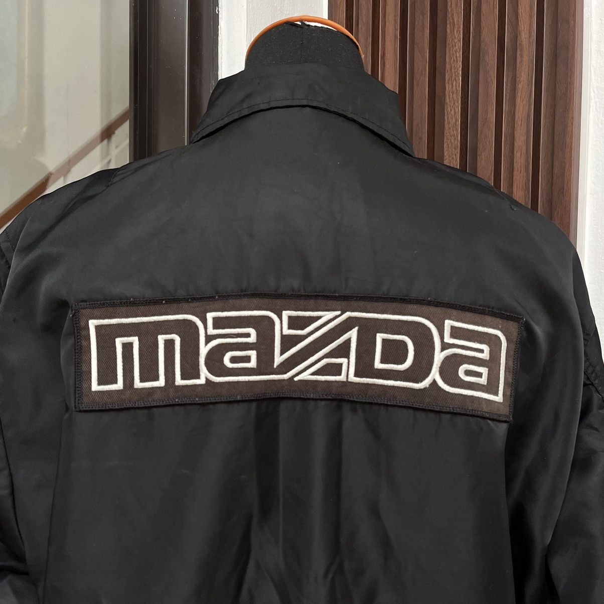 Gear for Sports Vintage 90s Mazda Bomber Jacket Big Logo Size US L / EU 52-54 / 3 - 3 Thumbnail