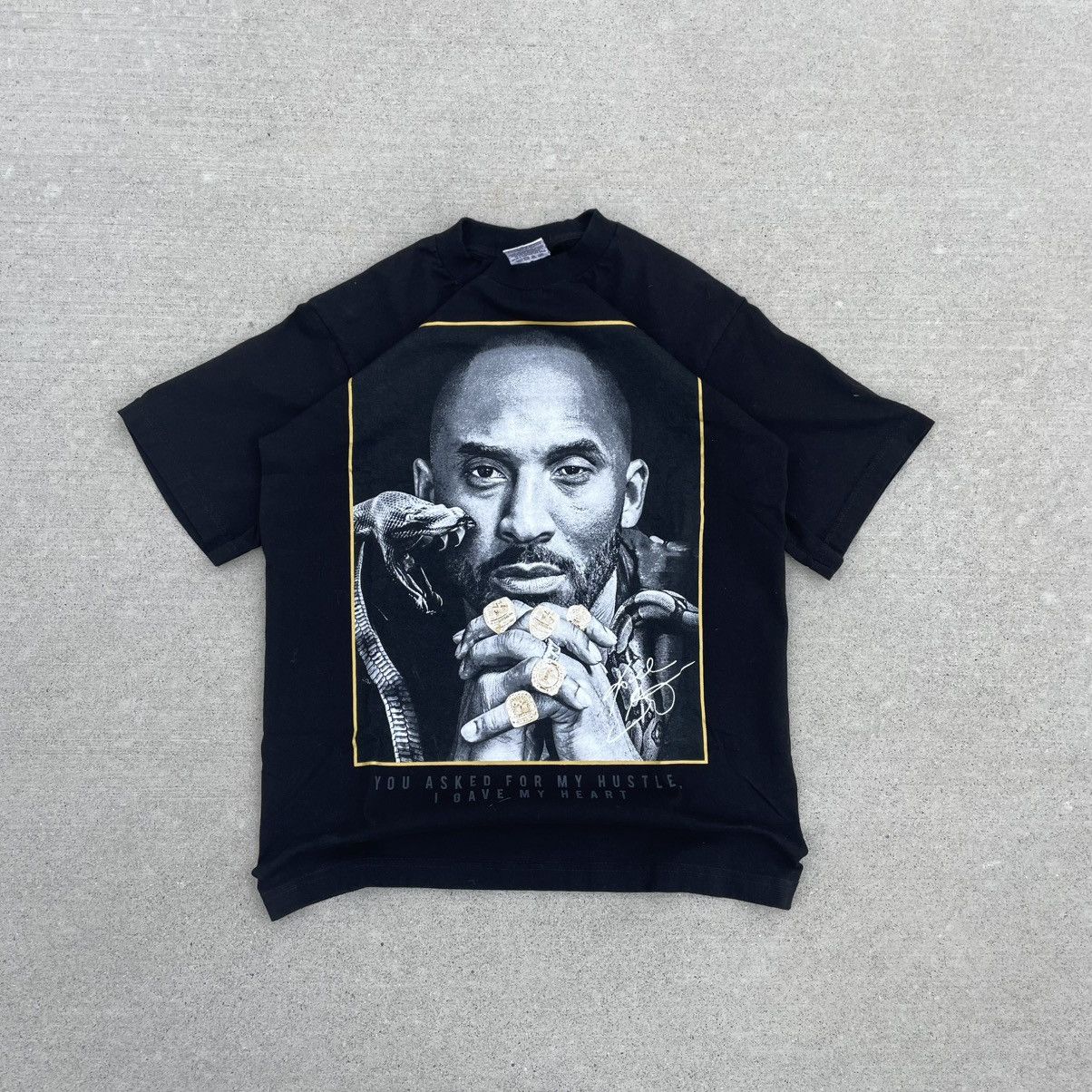 NBA × Vintage Vintage Y2K Kobe Bryant Mamba NBA Rings T-Shirt Size US M / EU 48-50 / 2 - 1 Thumbnail