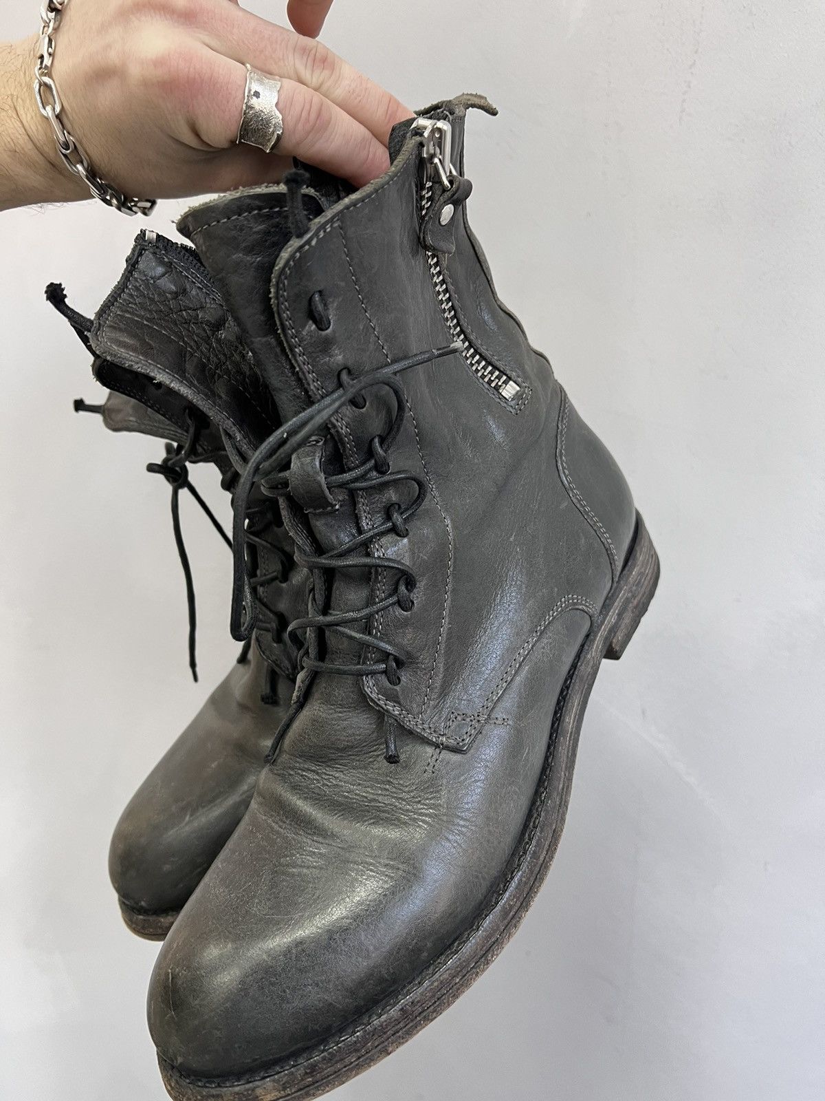 A.S.98 × Vintage New AS 98 Airsteps Avantgarde Boots Moma Frye Style Size US 8 / IT 38 - 3 Thumbnail