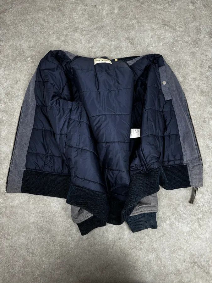 Our Legacy Our Legacy Dyed Blue Eroded Bomber Jacket Size US M / EU 48-50 / 2 - 7 Thumbnail