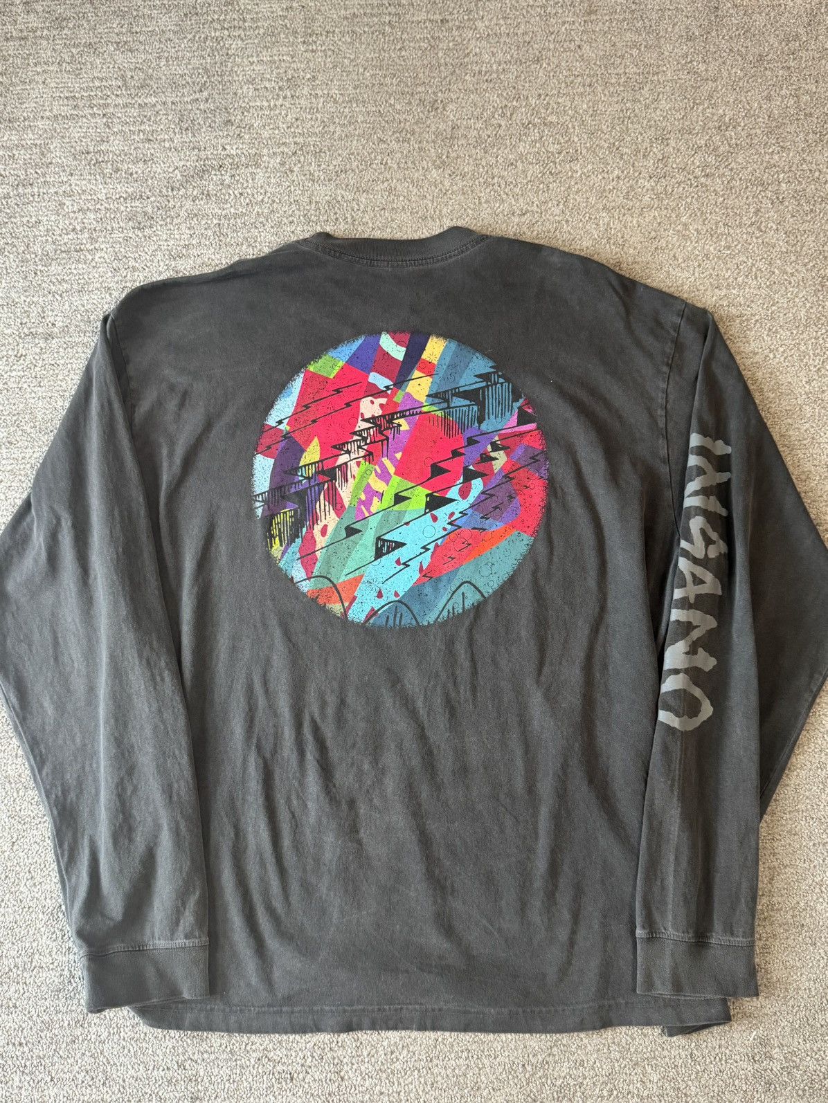 Kaws × Kid Cudi Kid Cudi x Kaws INSANO Longsleeve Tee Size US XXL / EU 58 / 5 - 5 Thumbnail